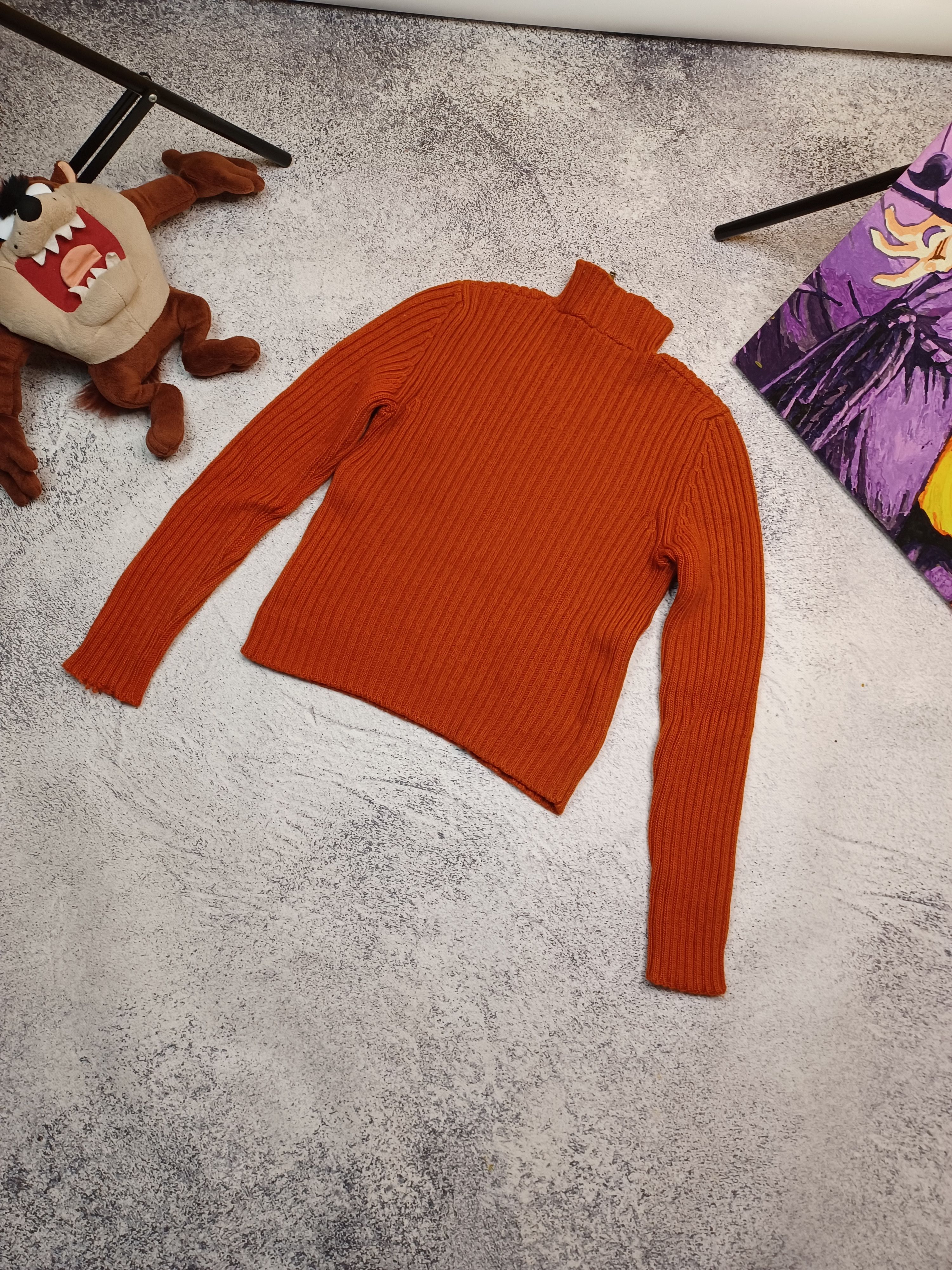 Weekend Max Mara Vintage MaxMara Weekend Ribbed Wool Knit Sweater Size M / US 6-8 / IT 42-44 - 2 Thumbnail