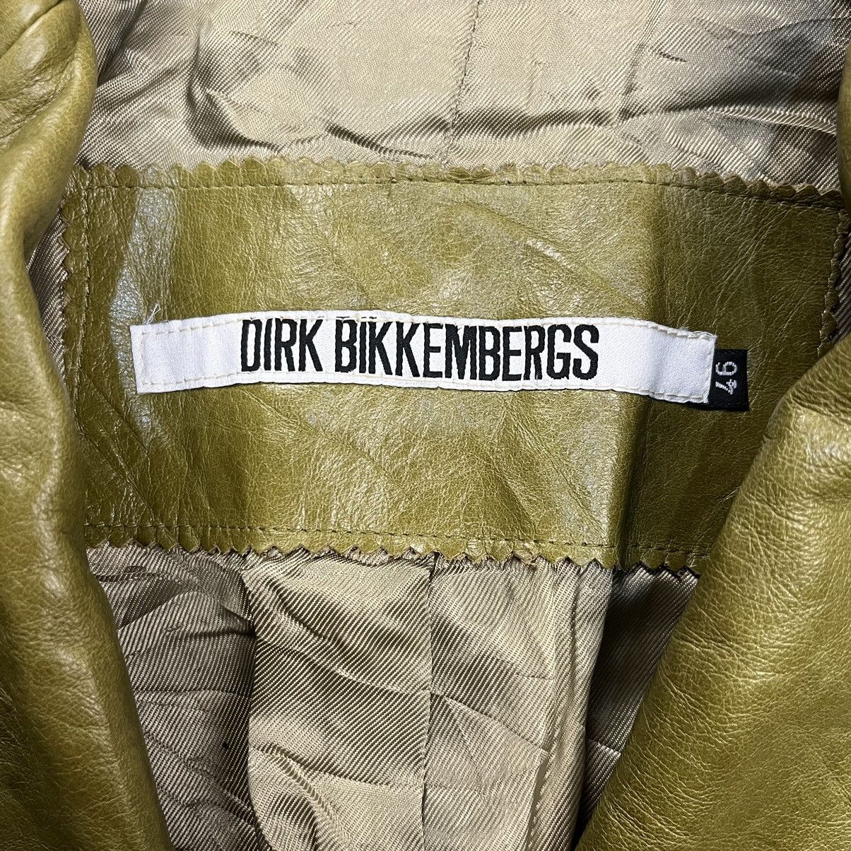 Dirk Bikkembergs × Vintage Vintage Dirk Bikkembergs Blazer leather Size US M / EU 48-50 / 2 - 8 Thumbnail