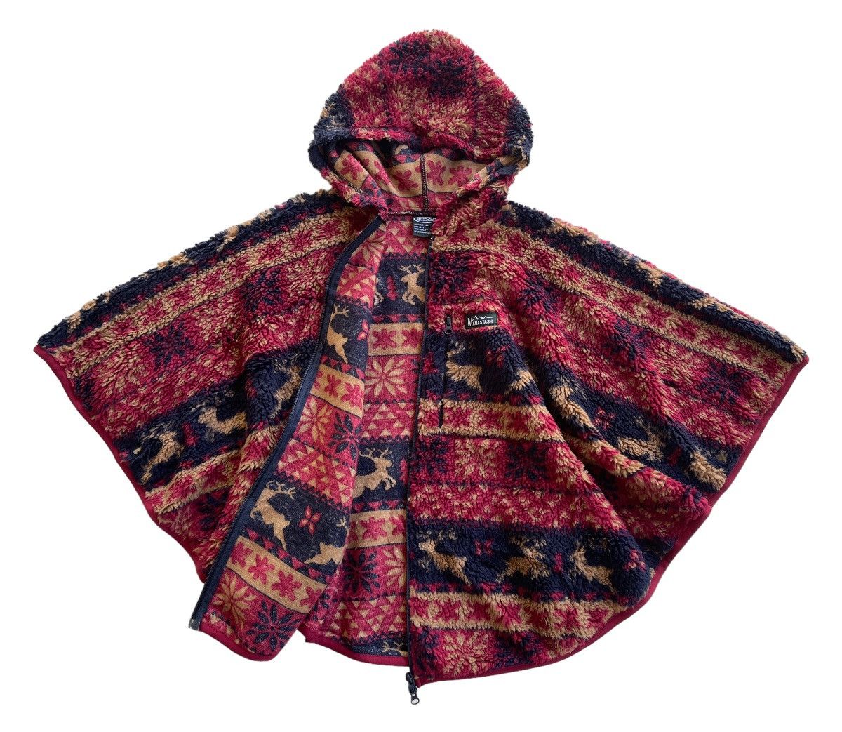 Manastash Manastash Nordic Printed Zipper Poncho Size S / US 4 / IT 40 - 5 Thumbnail