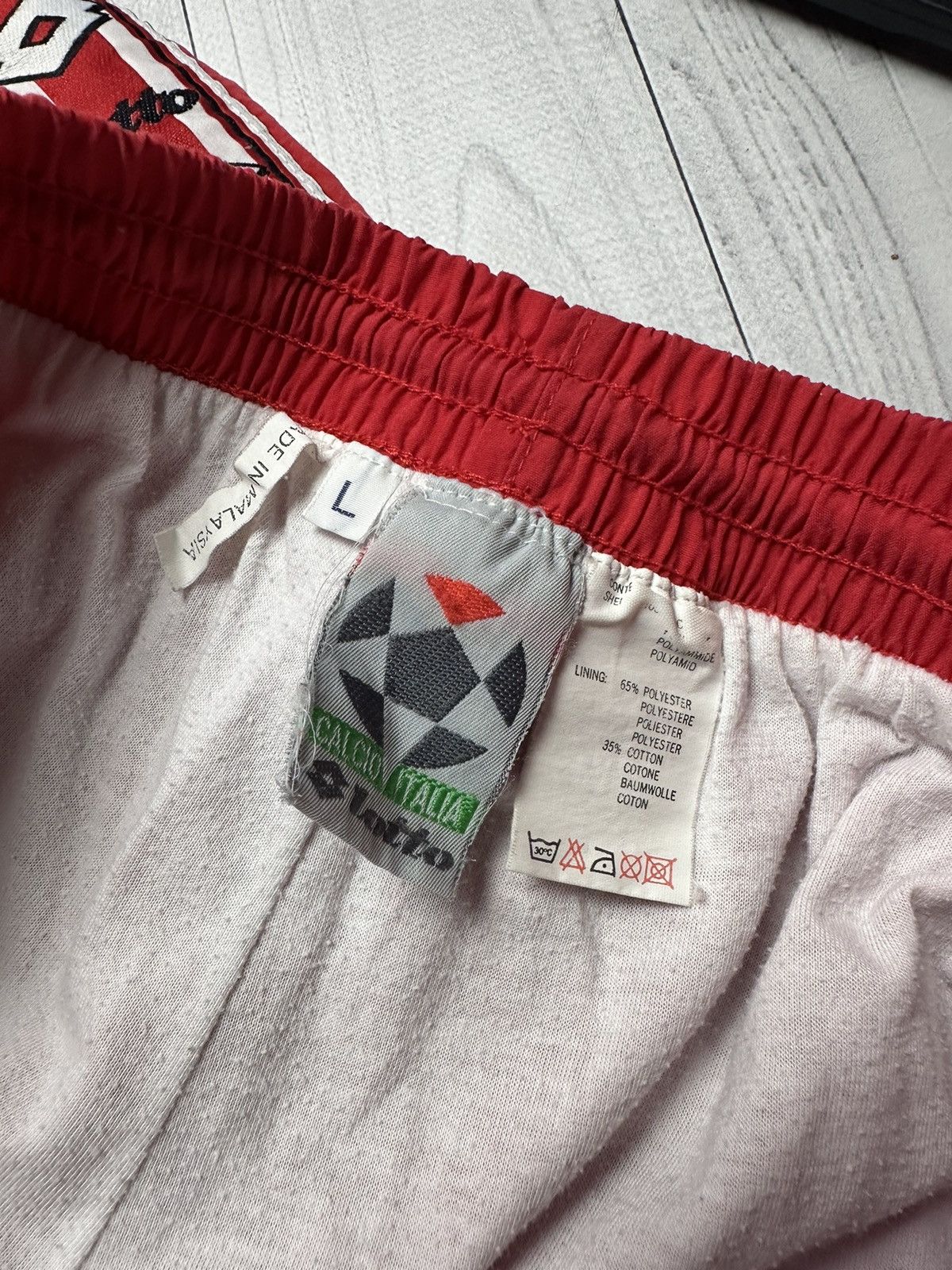 Lotto Sport × Vintage Vintage Lotto tracksuit AC Milan red rare size L Size US L / EU 52-54 / 3 - 8 Thumbnail