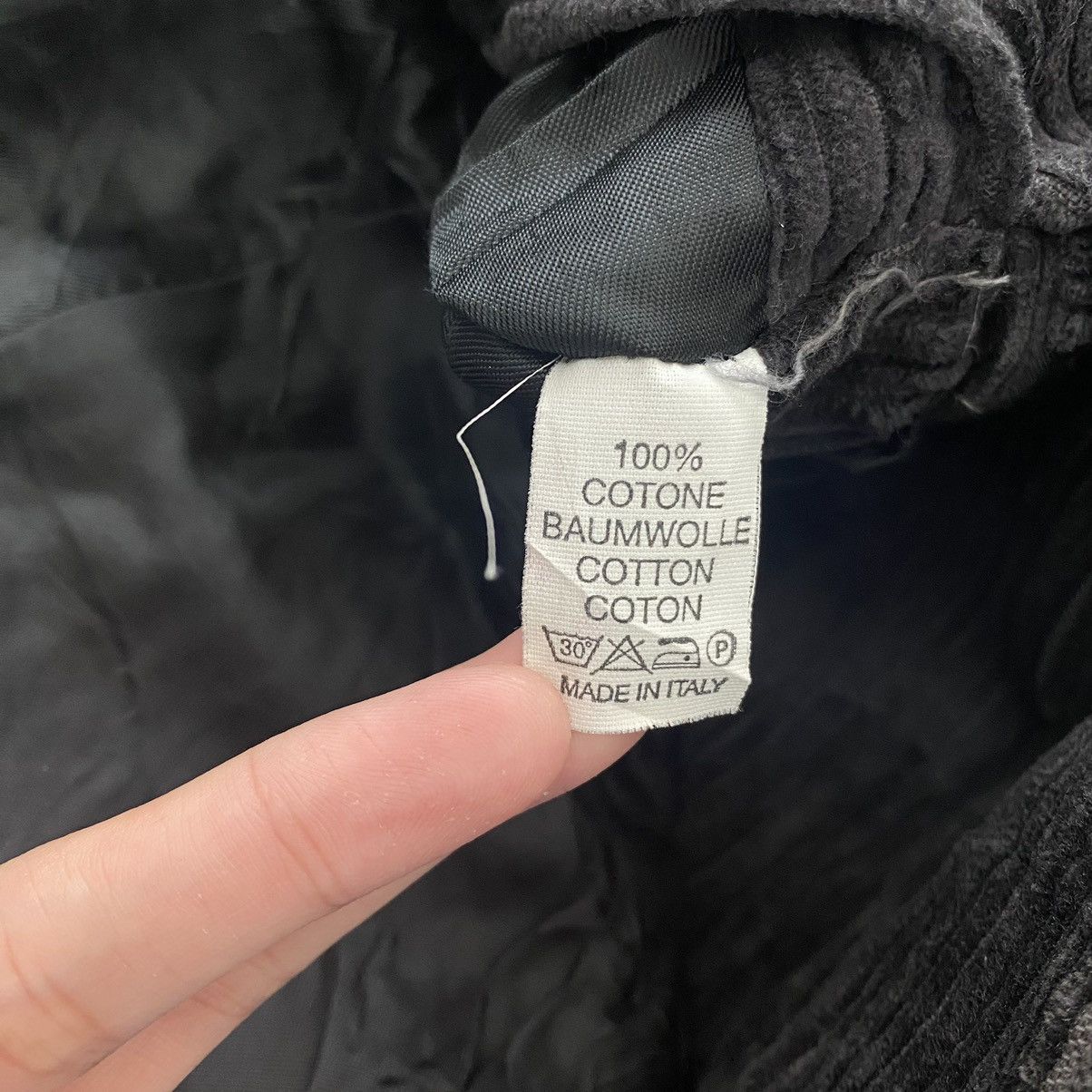 PORT ROYAL Italian Brand Black Velvet Corduroy Coat