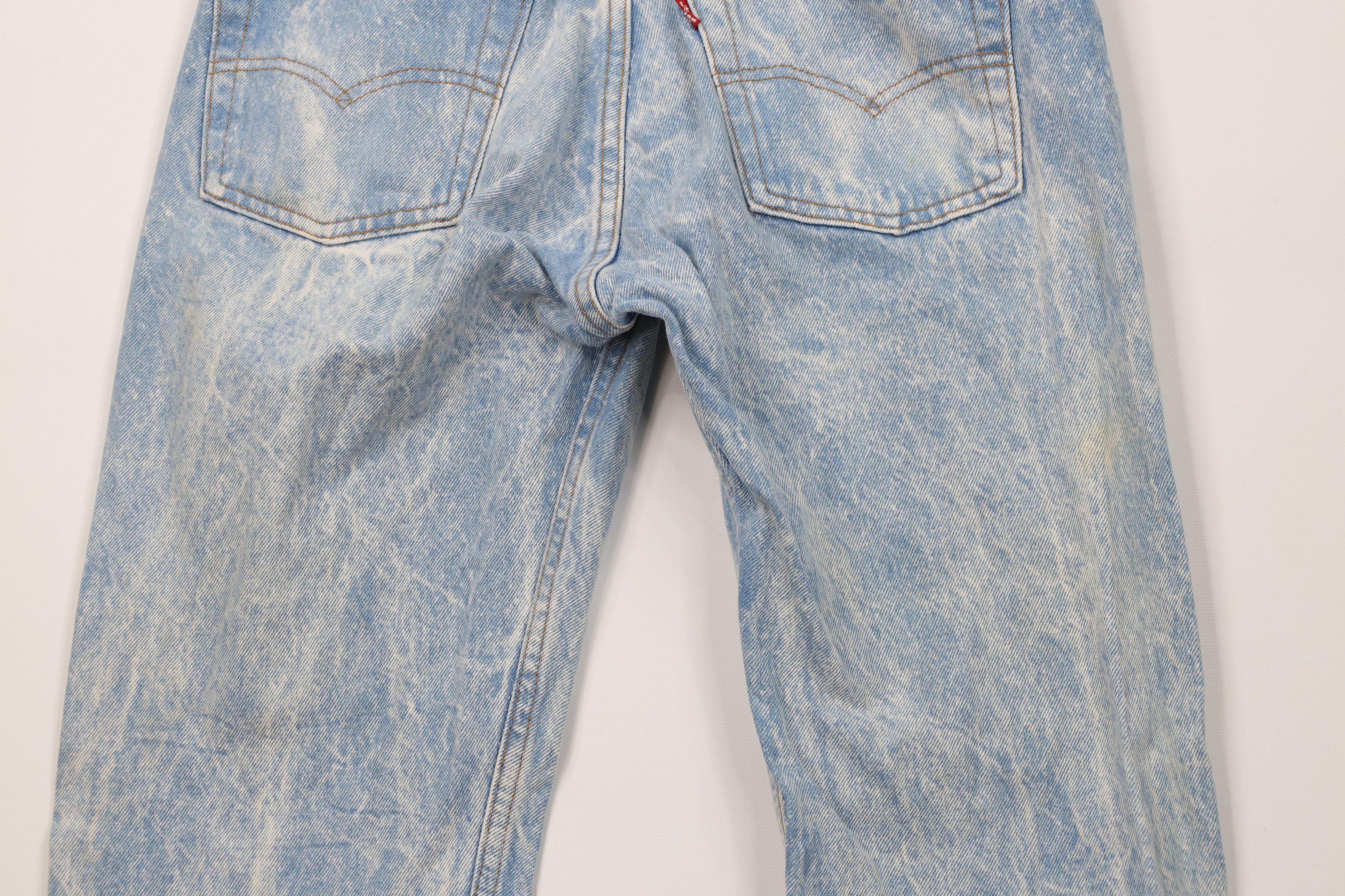 Levi's Vintage 80s Levis 501xx Button Fly Original Jeans Blue USA Size US 28 / EU 44 - 13 Thumbnail