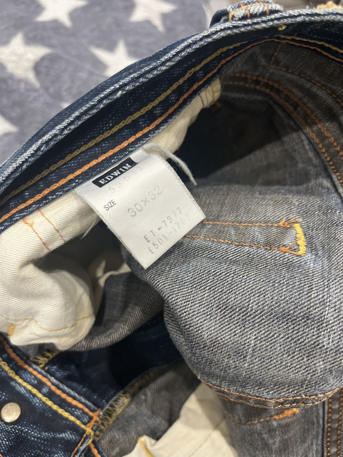 Edwin Vintage Edwin Real Faded Bootcut Jeans Size US 30 / EU 46 - 8 Thumbnail