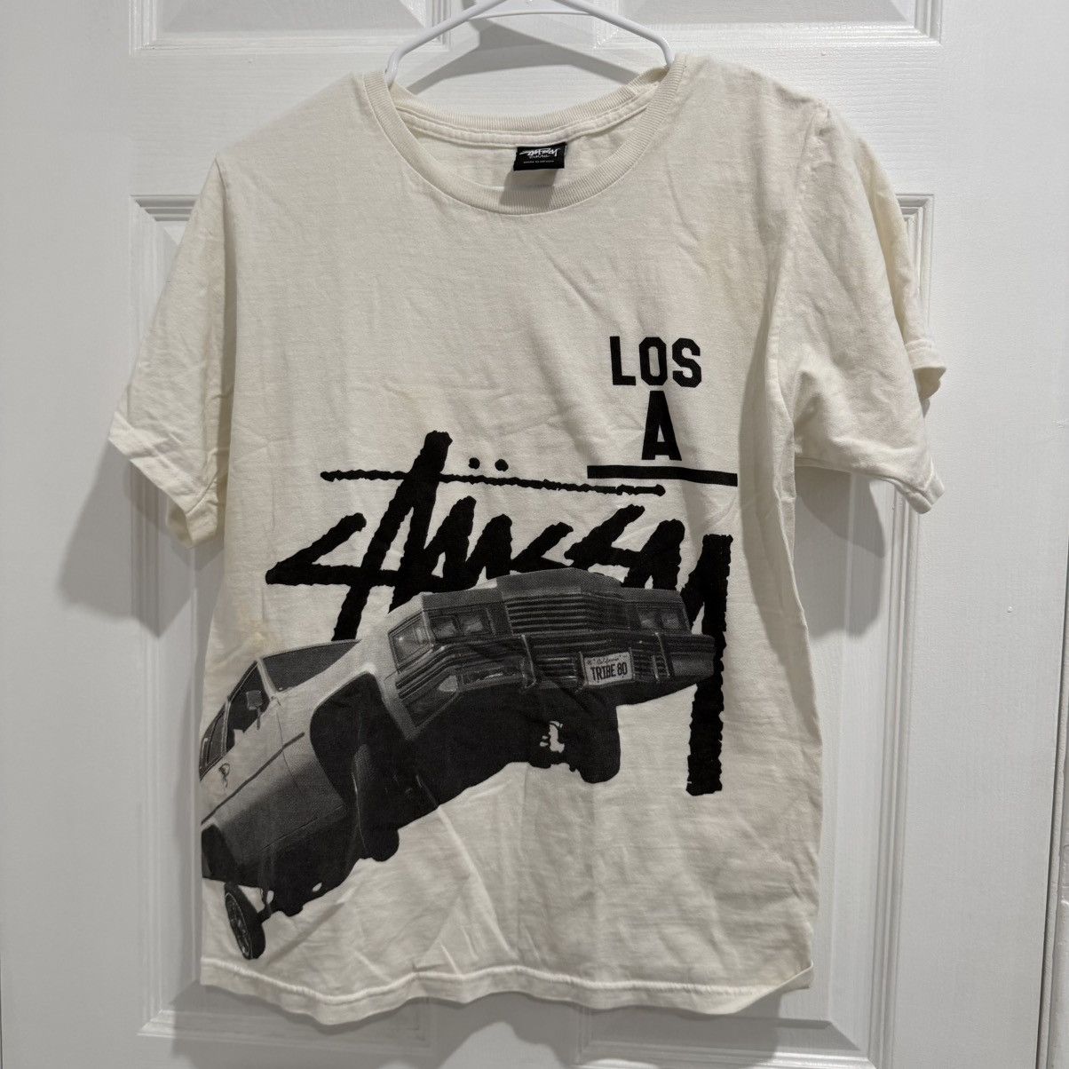 Stussy Vintage Stüssy Tour Shirt Size US S / EU 44-46 / 1 - 1 Thumbnail