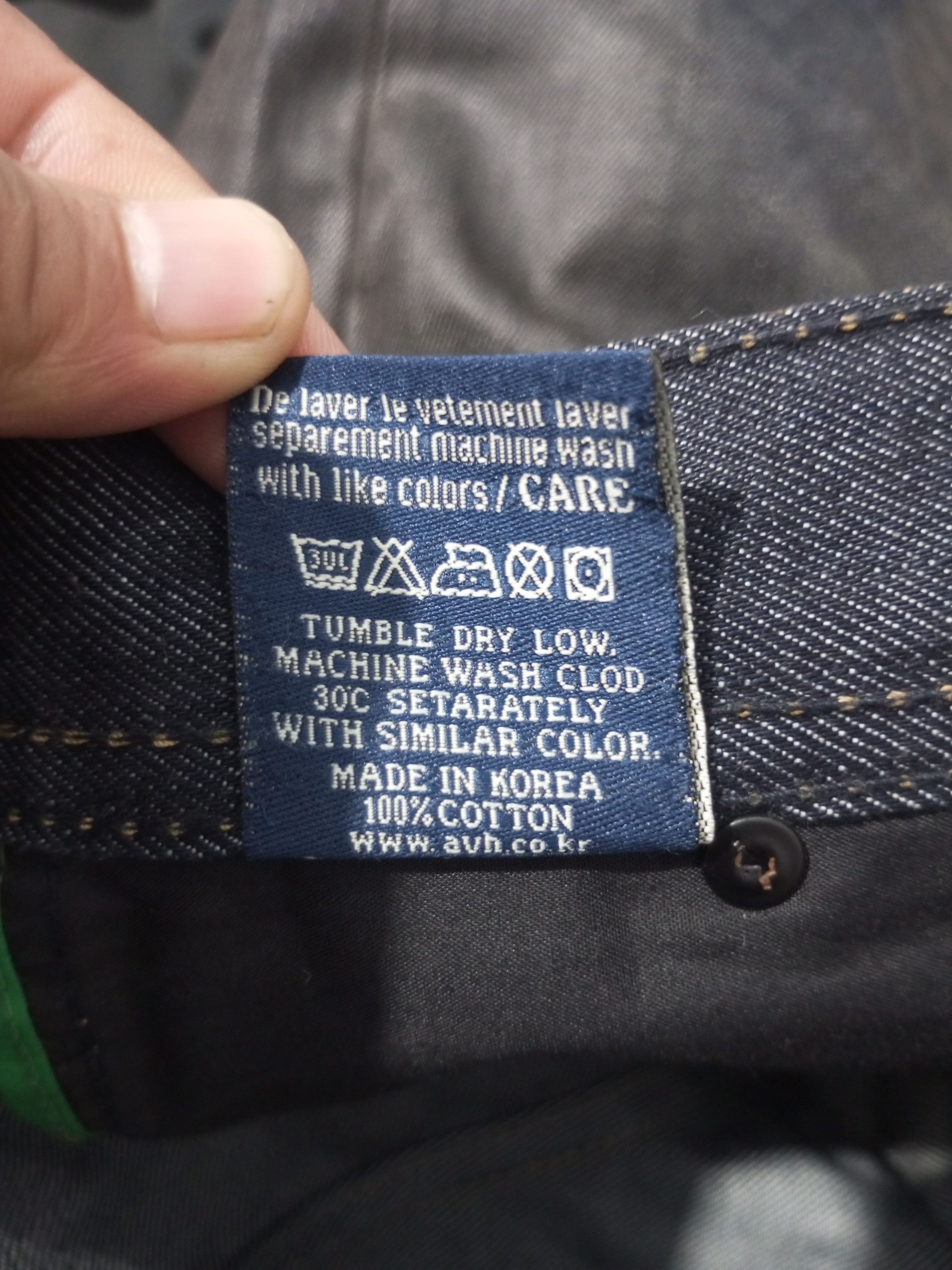 20471120 Vintage DIGREEN Washed denim jeans Size US 31 - 12 Thumbnail