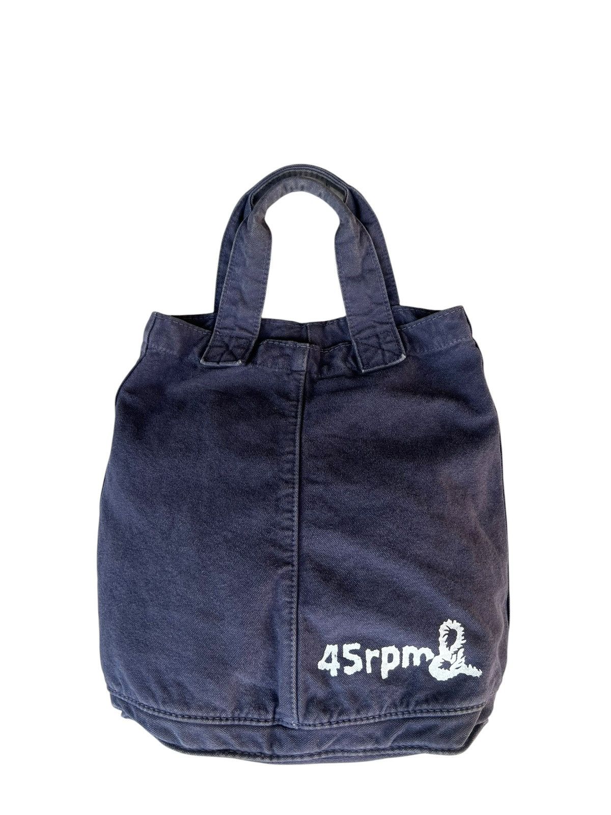 45rpm Vintage 45rpm Indigo Denim Tote Bag Size ONE SIZE - 2 Thumbnail