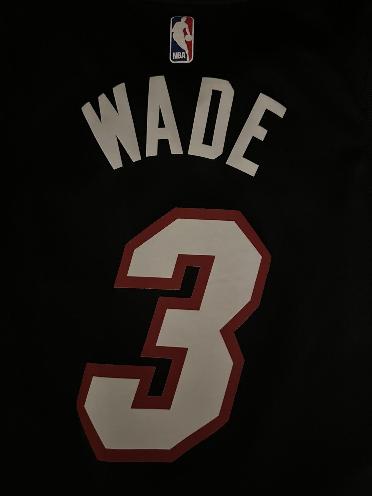NBA × Nike Dwyane Wade Miami Heat Nike Jersey Size US XL / EU 56 / 4 - 4 Thumbnail