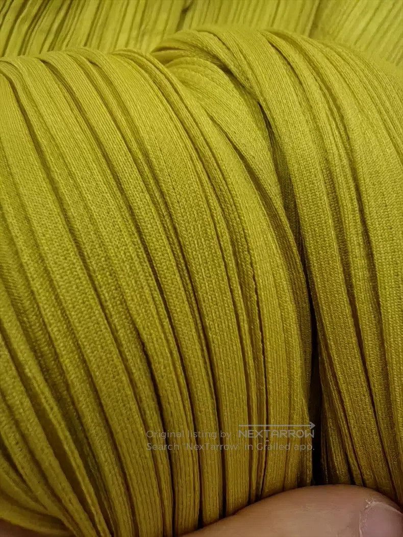 Issey Miyake Issey Miyake Yellow Long Top Size M / US 6-8 / IT 42-44 - 2 Thumbnail