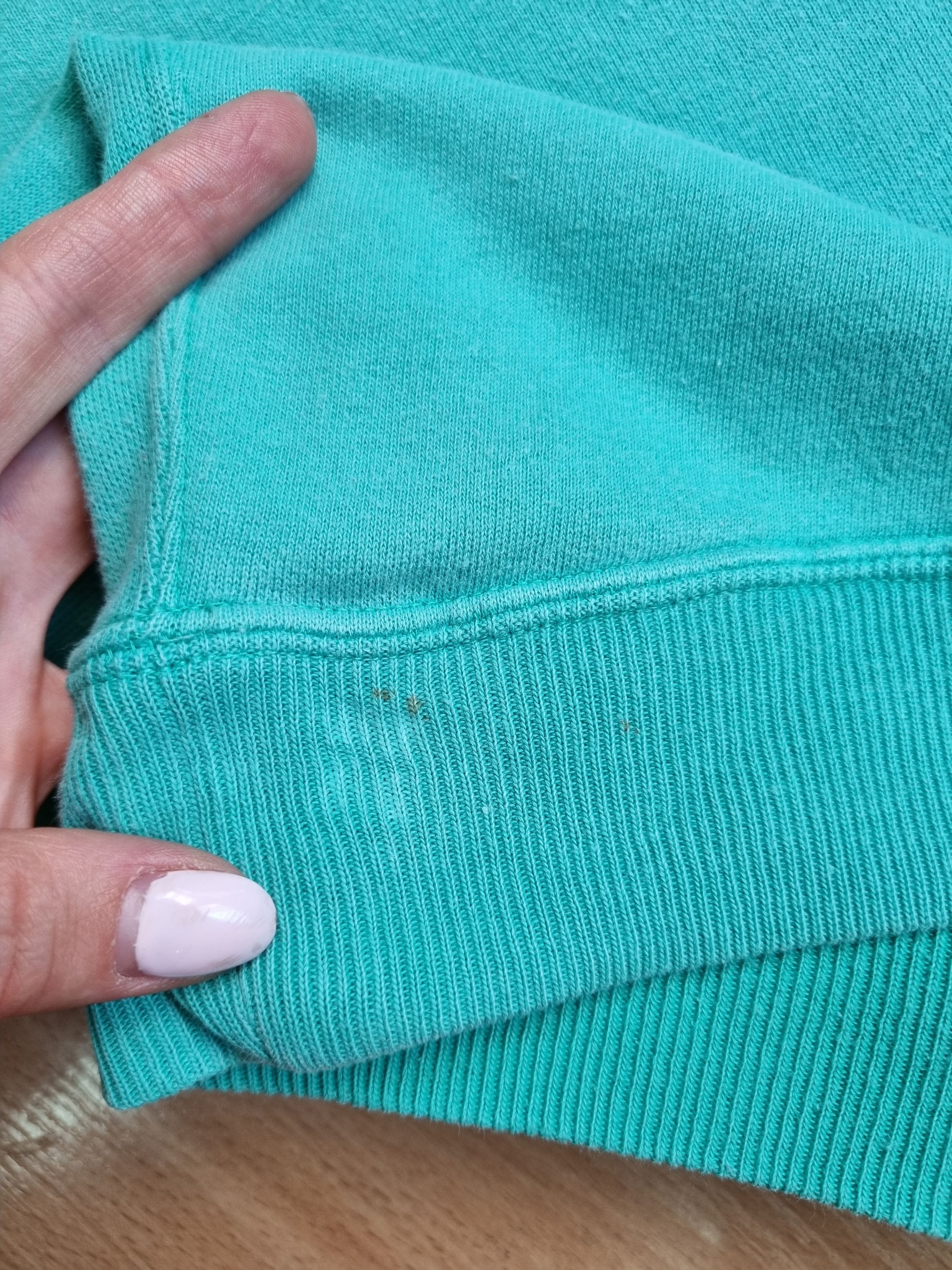Valentino × Vintage 90s Valentino Big Logo Oversized Mint Sweatshirt Size US M / EU 48-50 / 2 - 18 Thumbnail