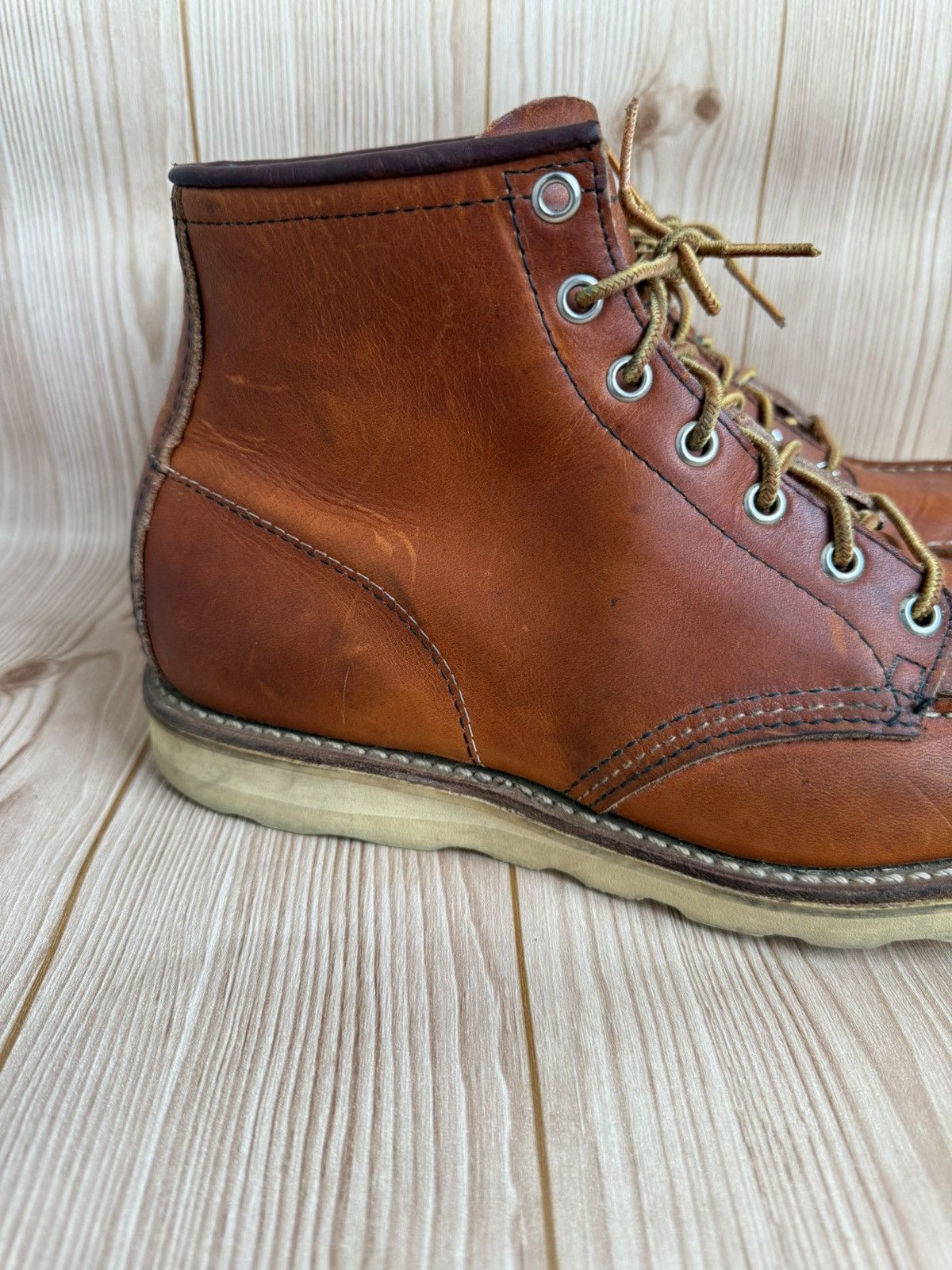 Red Wing Irish setter moc toe boots Size US 8 / EU 41 - 11 Thumbnail