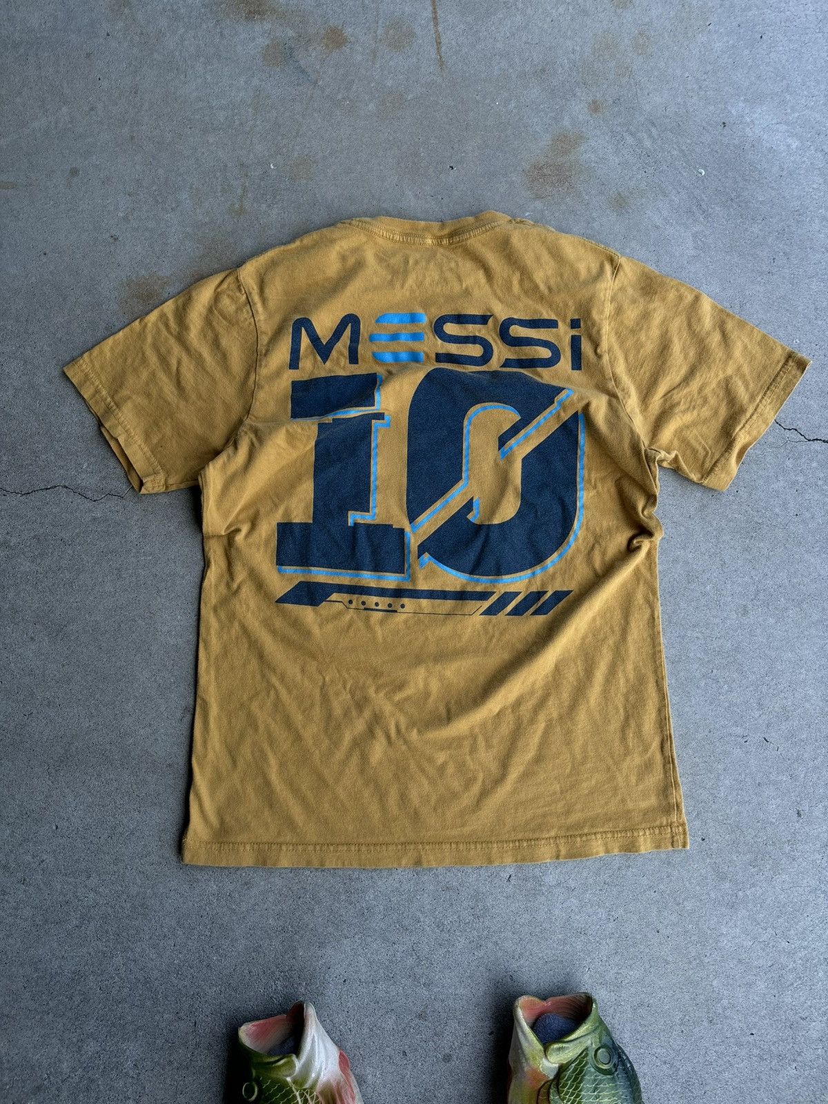 Hard Rock Cafe × Vintage Crazy Lionel Messi Hard Rock Cafe Miami Promo Boxy Tee Size US M / EU 48-50 / 2 - 2 Thumbnail