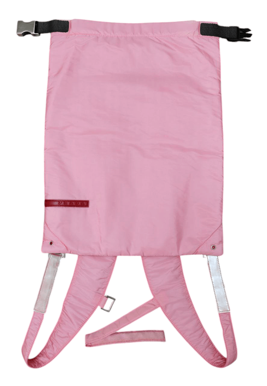 Prada Prada Pink Mini Nylon Backpack Size ONE SIZE - 6 Thumbnail