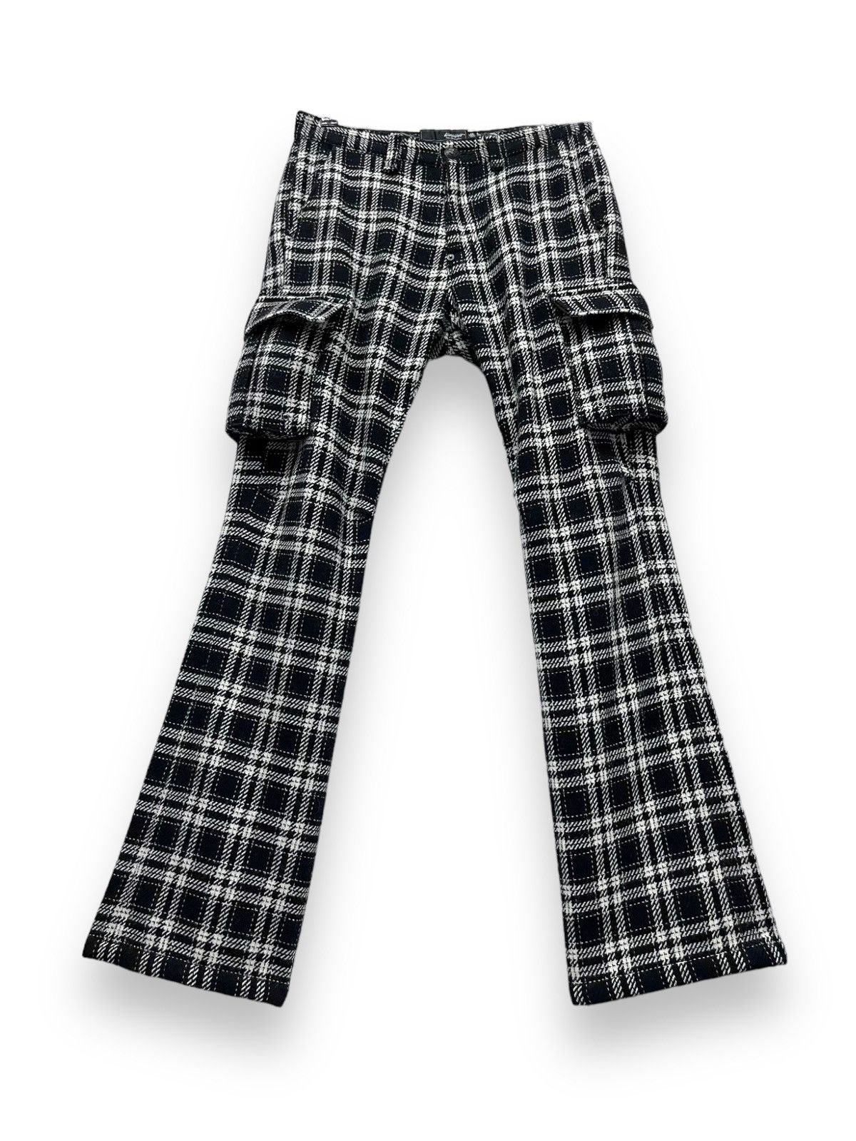 BLUTENBLATT Punk Gothic Flare Angola Twill Weave Wool Cargo