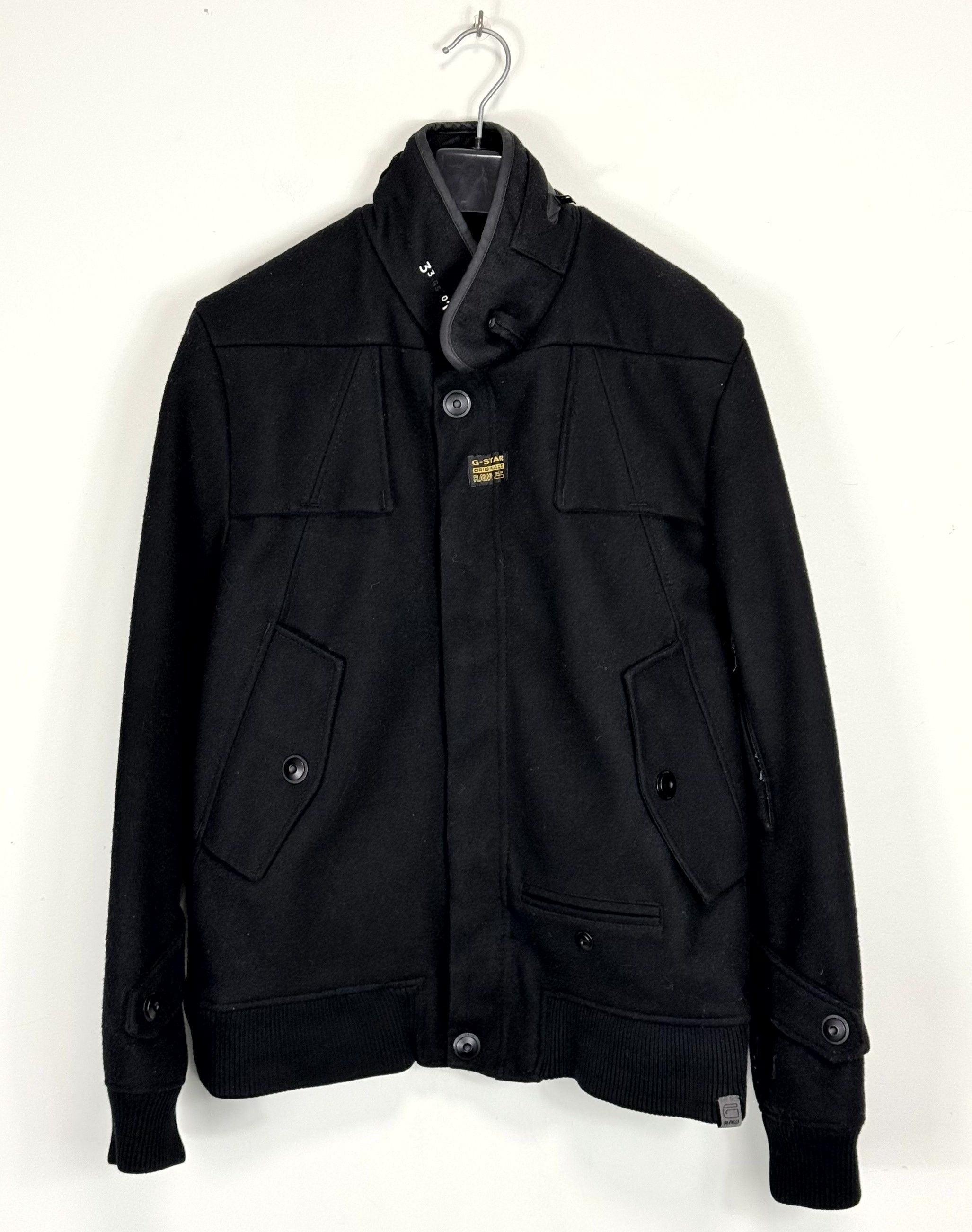 G-STAR Raw Wool Artner Weston Bomber Full Zip Jacket