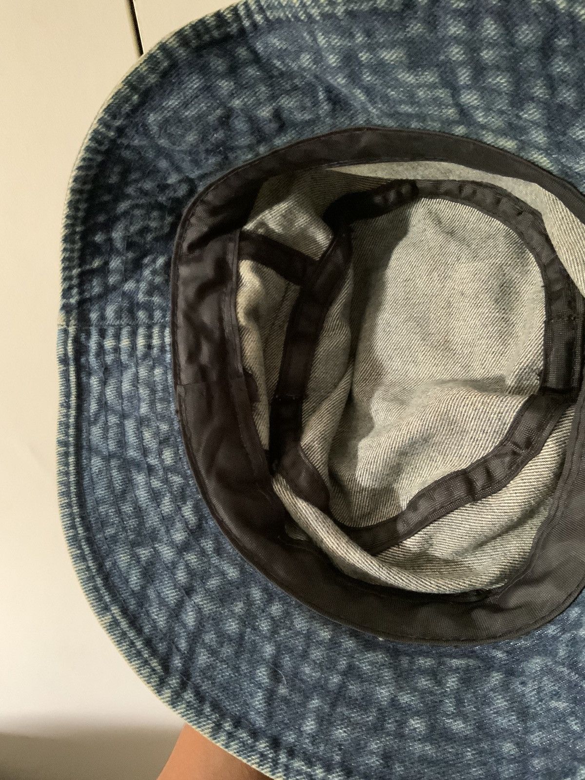 Hat Club Light Wash Fade Pocket Zip Denim Bucket Hat Size ONE SIZE - 10 Thumbnail