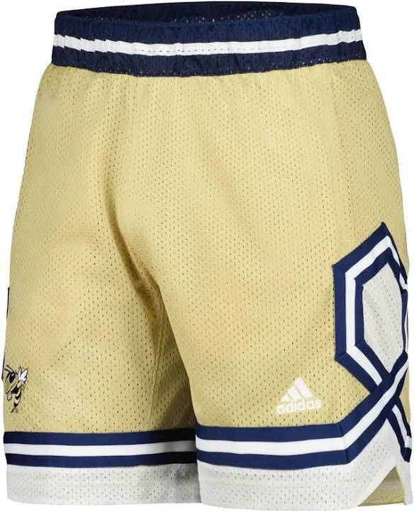 Adidas Adidas Georgia Tech Swingman Shorts Size US 32 / EU 48 - 5 Thumbnail