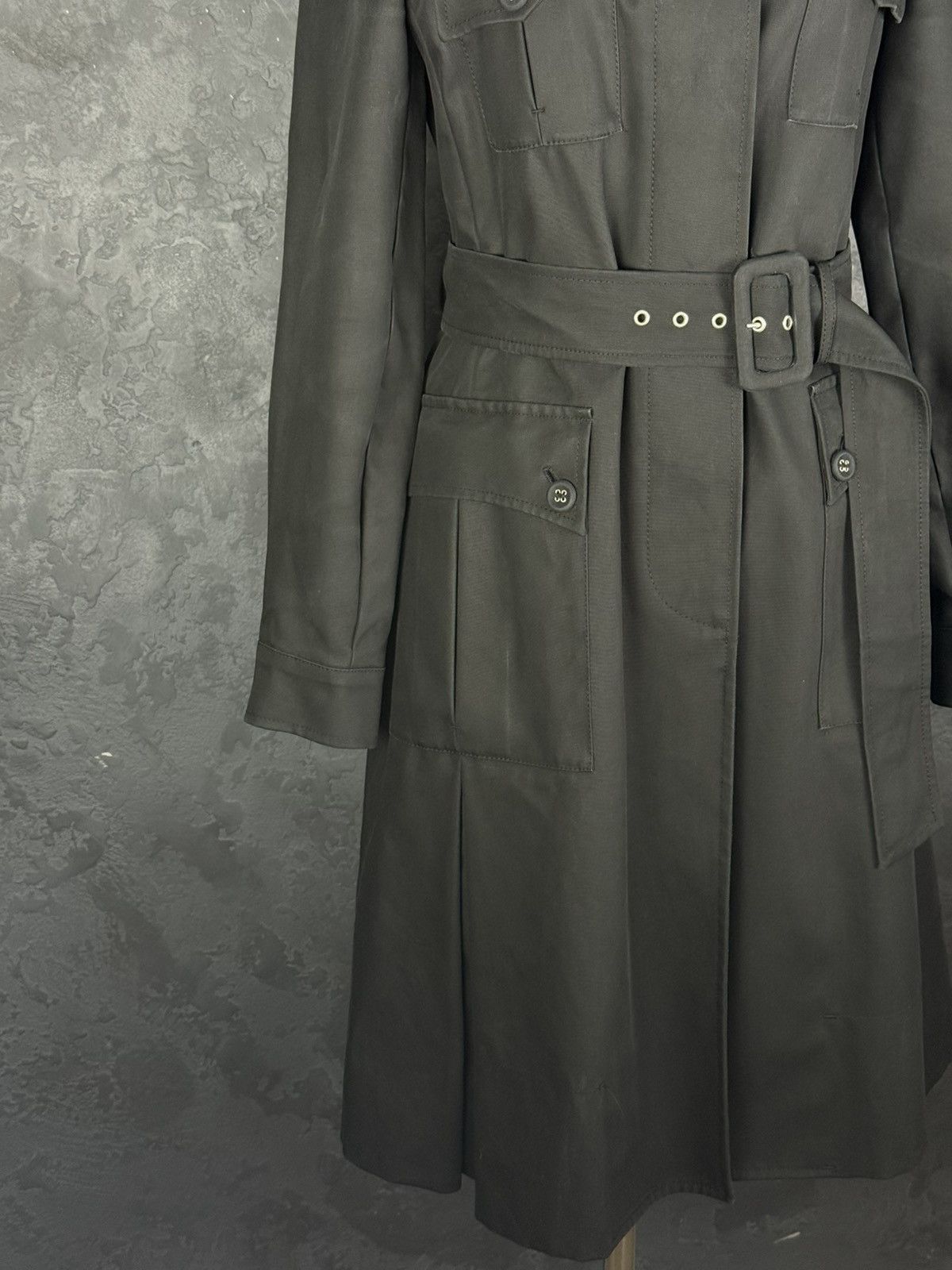 Sportmax SPORTMAX Belted Women’s Trench Coat Italy Designer Size 10 Size L / US 10 / IT 46 - 4 Thumbnail