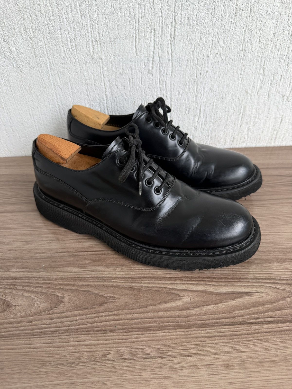 Prada Brushed leather derby Size US 10 / EU 43 - 3 Thumbnail