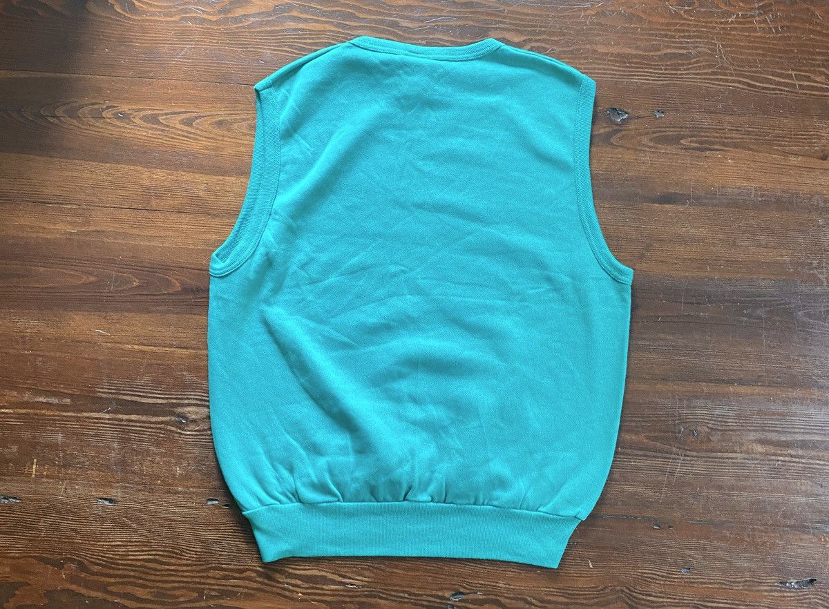 Vintage Vintage NWT 80’s Teal Pullover Crewneck Sweatshirt Vest New Size US L / EU 52-54 / 3 - 7 Thumbnail