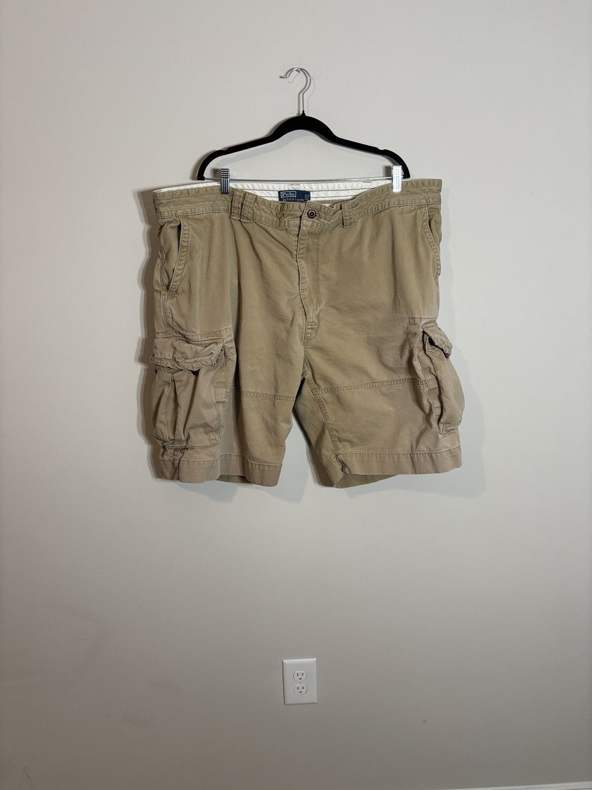 Polo Ralph Lauren Vtg Polo Ralph Lauren Military Paratrooper Cargo Shorts 48B Size US 44 / EU 60 - 1 Thumbnail