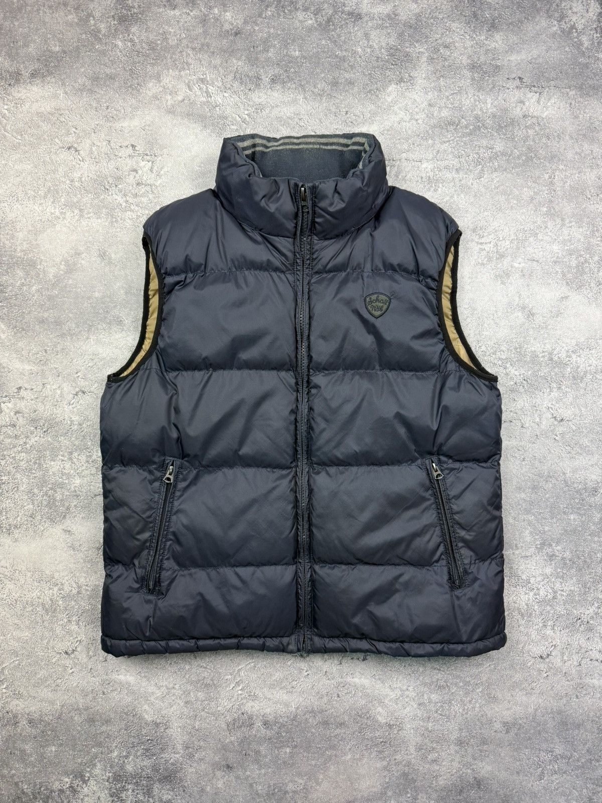 Schott Vintage Schott NYC Down Puffer Vest Sleeveless Size US XL / EU 56 / 4 - 1 Thumbnail