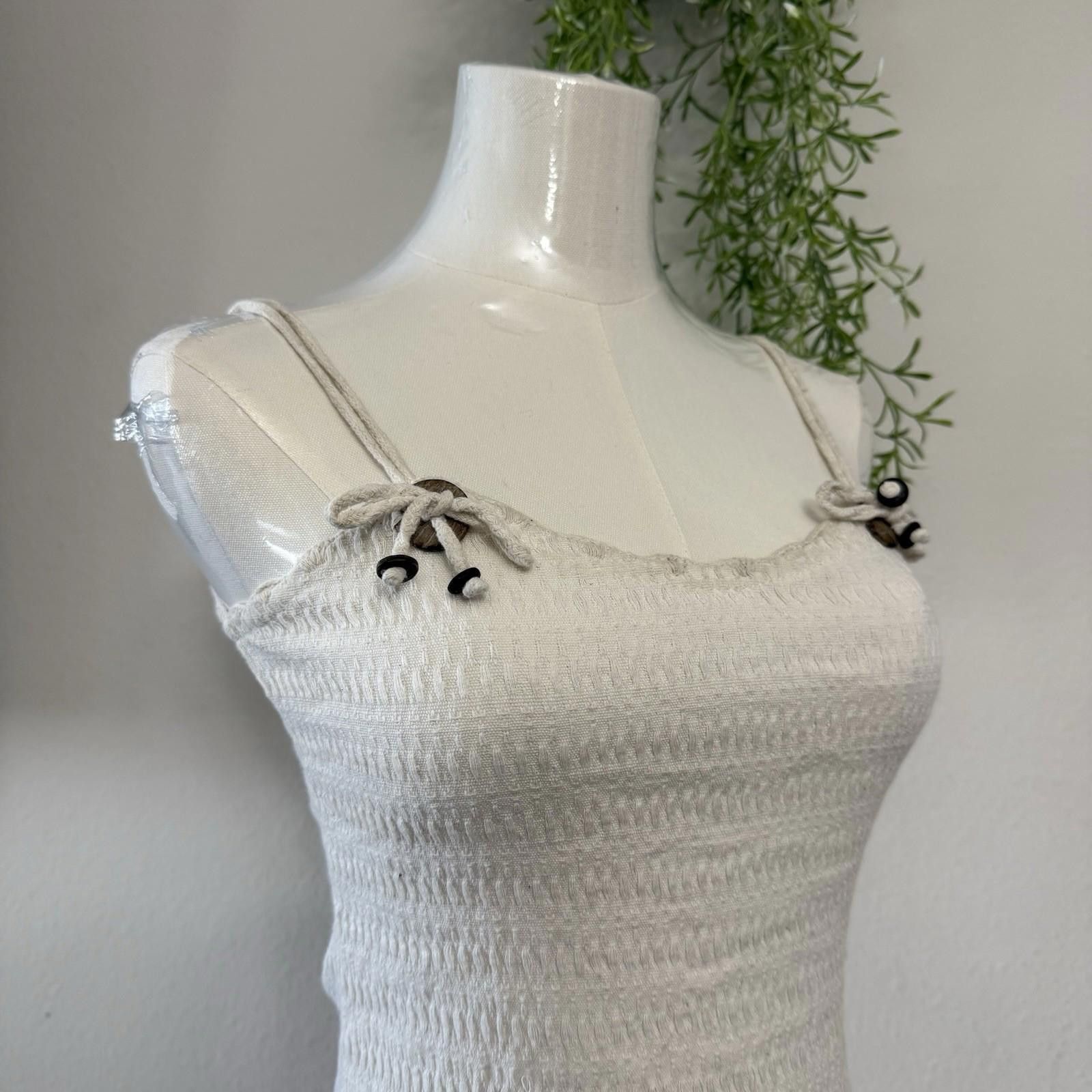 Designer Vintage TNS Fatima Brazilian Indie Boho Dress Xs Size XS / US 0-2 / IT 36-38 - 3 Thumbnail