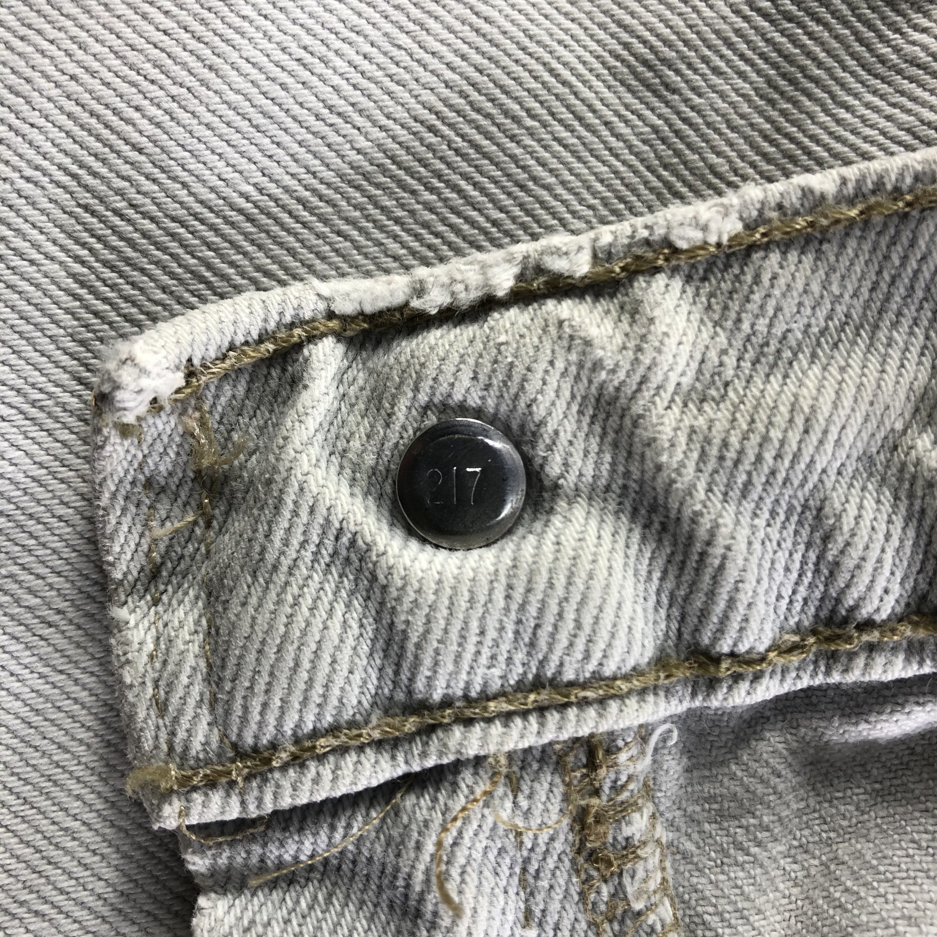 Levi's Vintage Light Wash Levis 535 Jeans-J3449 Size 38" / US 16 / IT 52 - 9 Thumbnail