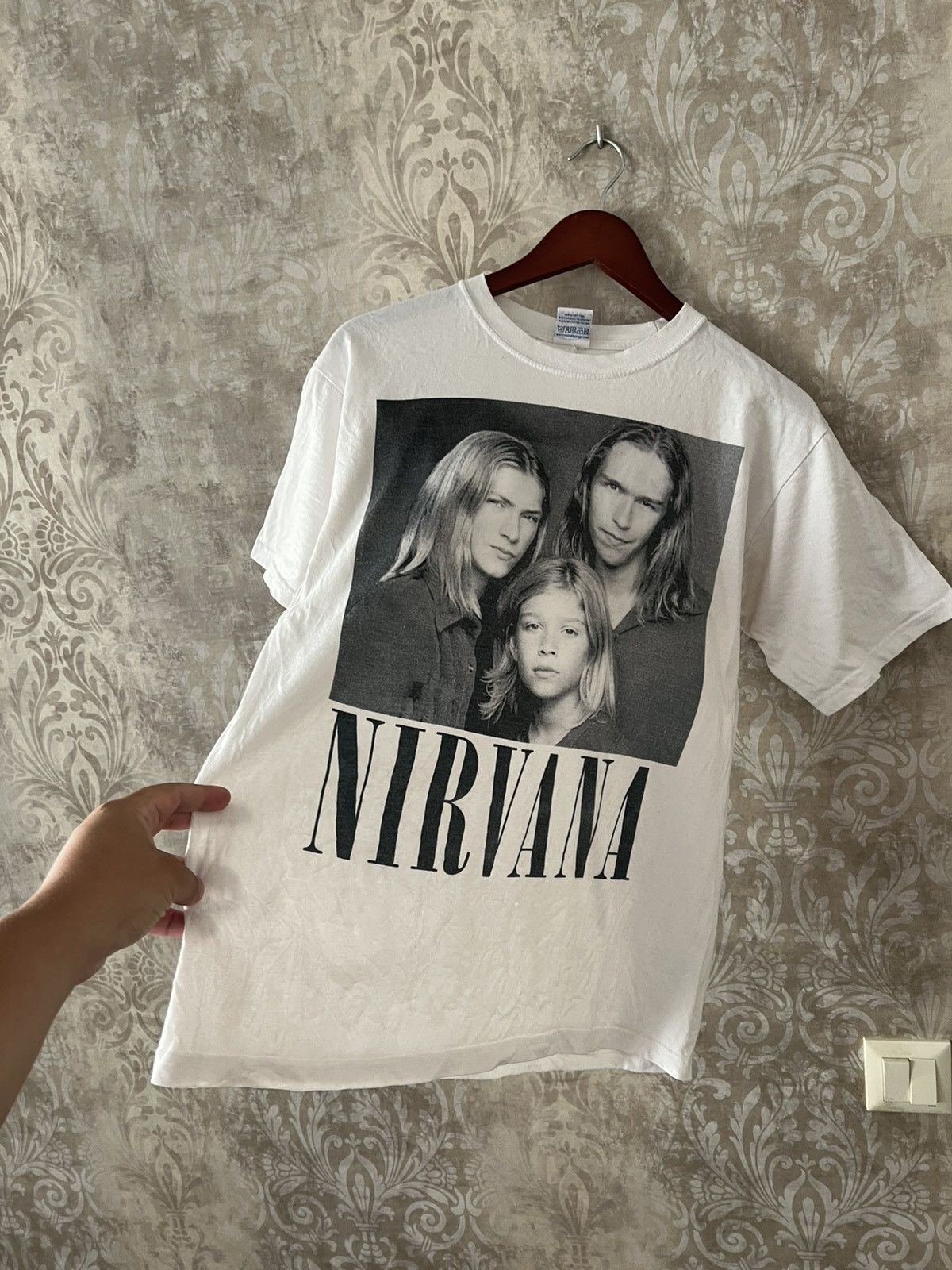 Nirvana Vintage Nirvana Band Tee T-Shirt Size US L / EU 52-54 / 3 - 3 Thumbnail