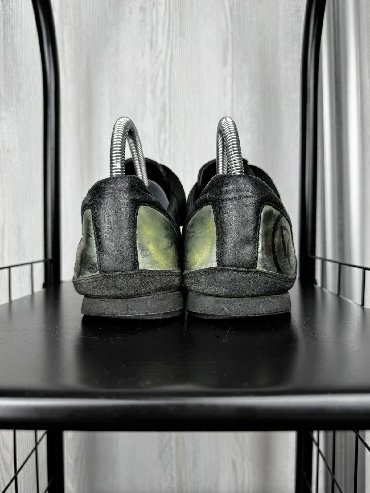 Dolce & Gabbana Dolce & Gabbana vintage leather textile low top sneakers Size US 10.5 / EU 43-44 - 13 Thumbnail