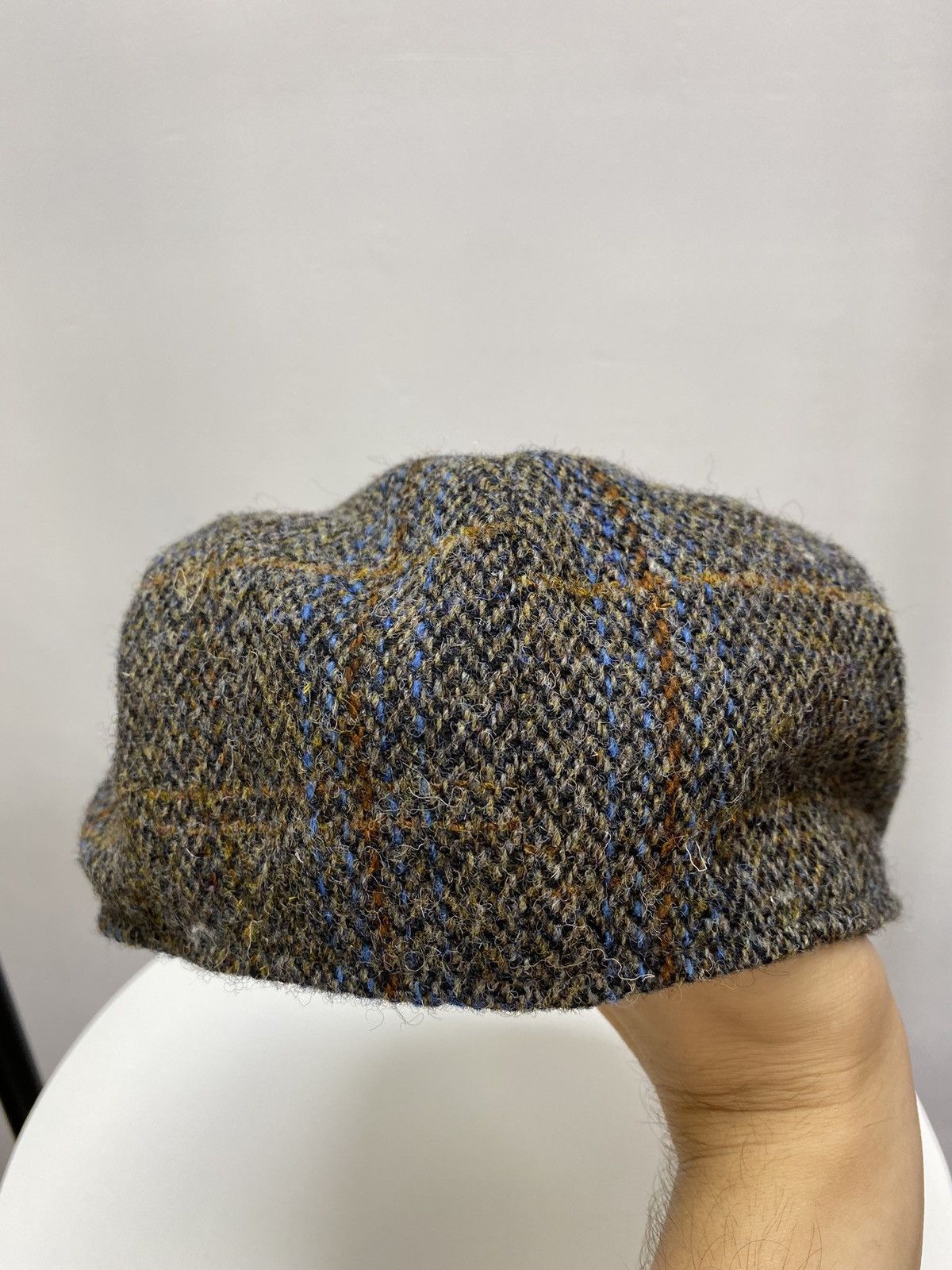 Harris Tweed × Vintage Vintage Failsworth Harris Tweed Wool Flat Hat Cap Size ONE SIZE - 8 Thumbnail
