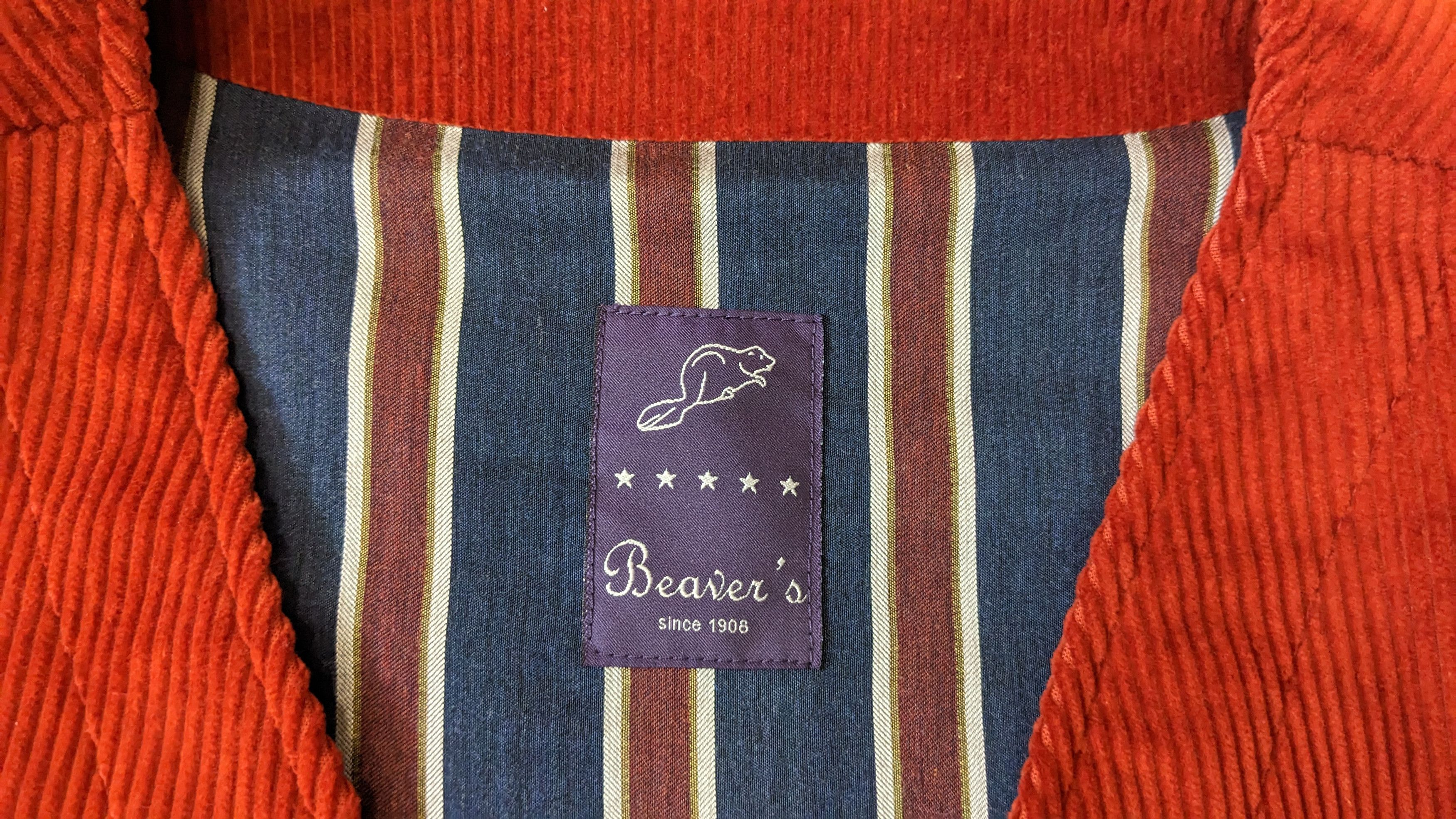 Other Vintage Beaver's Light Brown Corduroy Vest (L-XL) Size US L / EU 52-54 / 3 - 3 Thumbnail