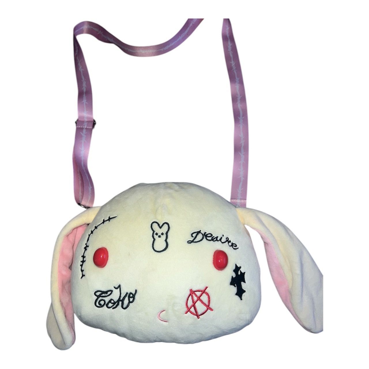 Lil Peep Lil Tracy - Bunny satchel bag Size ONE SIZE - 2 Thumbnail