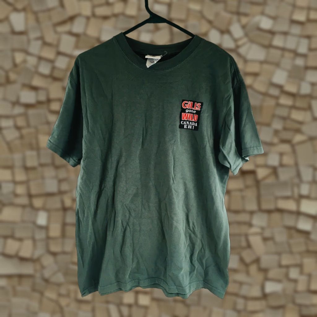 Vintage The Duck Company Shirt Womens Size Medium Green "Gills One Wild Canada eh!" Size M / US 6-8 / IT 42-44 - 1 Thumbnail