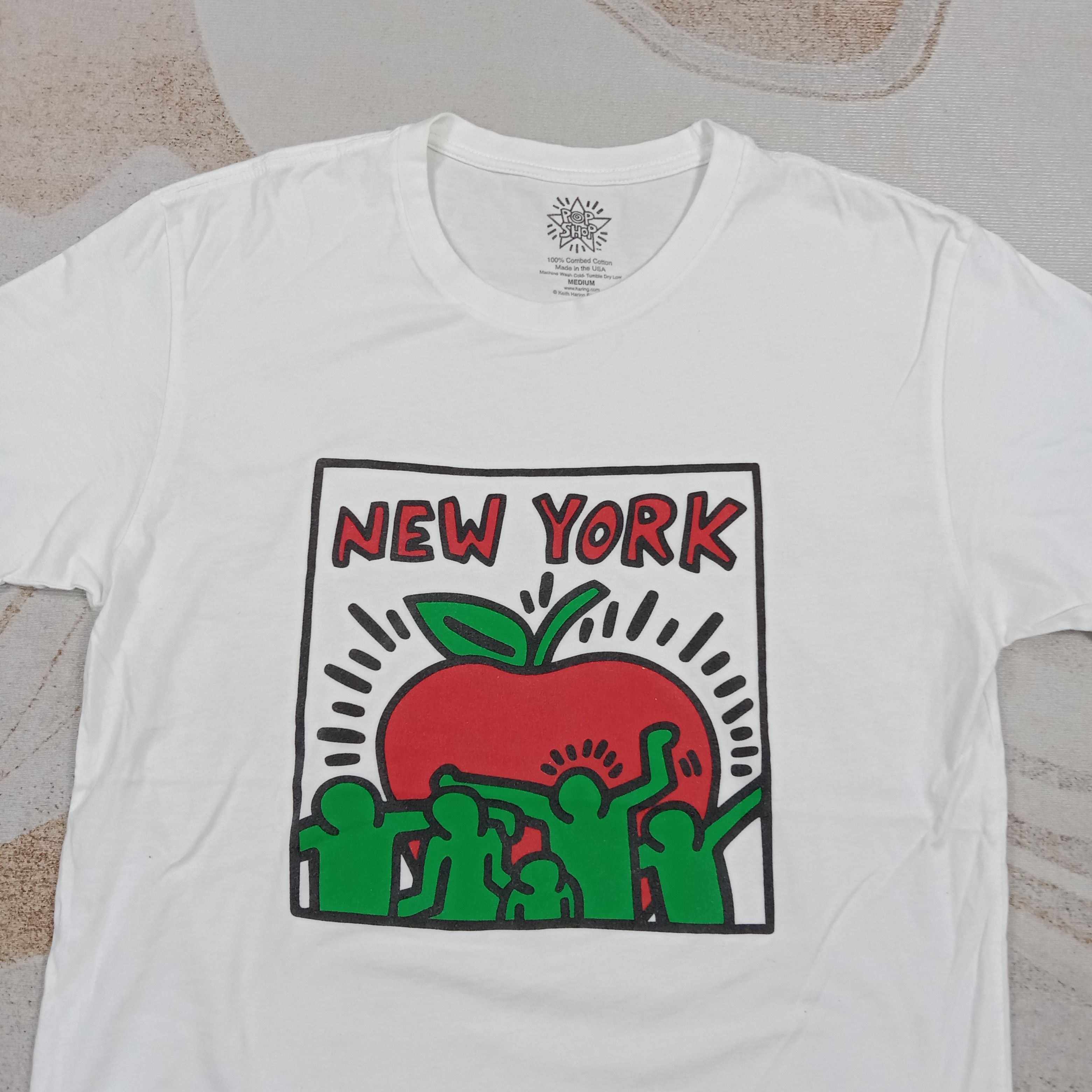 Kapital Keith Haring New York Graphic Art Tshirt C285N78 Size US S / EU 44-46 / 1 - 2 Thumbnail