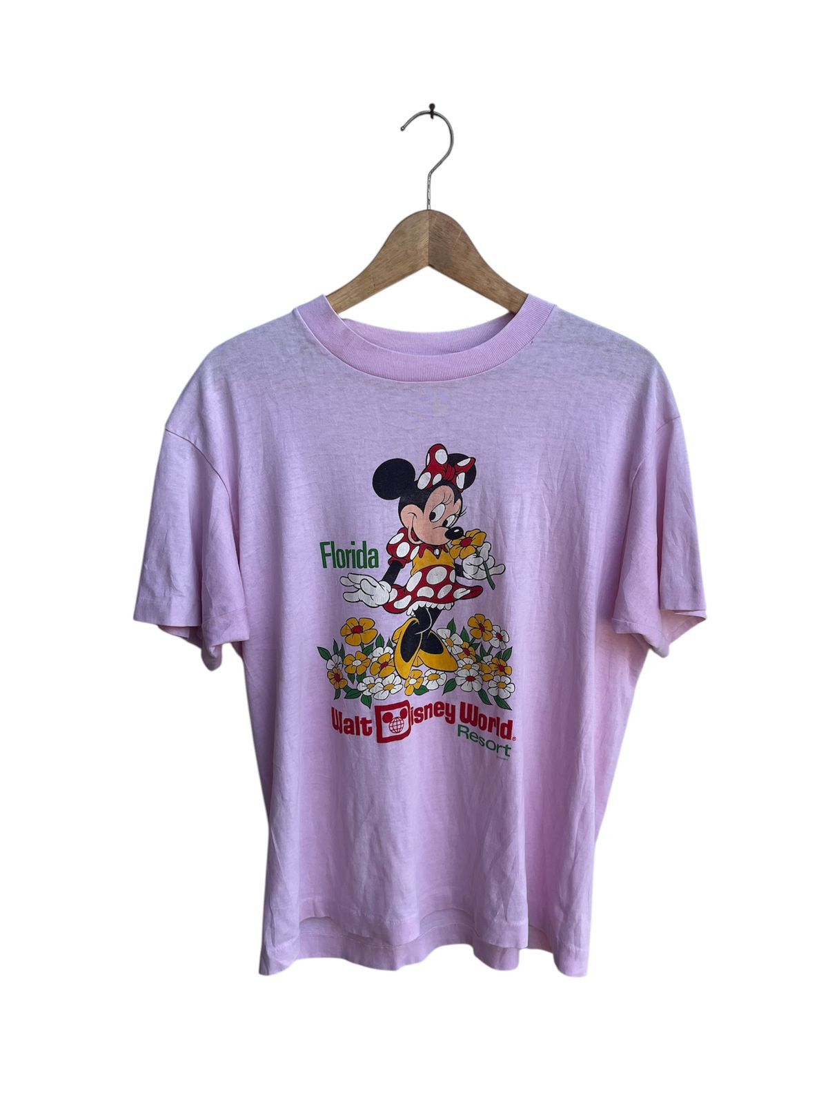 Disney Vintage Disney Florida Minnimouse Pink Tee Size US S / EU 44-46 / 1 - 1 Thumbnail