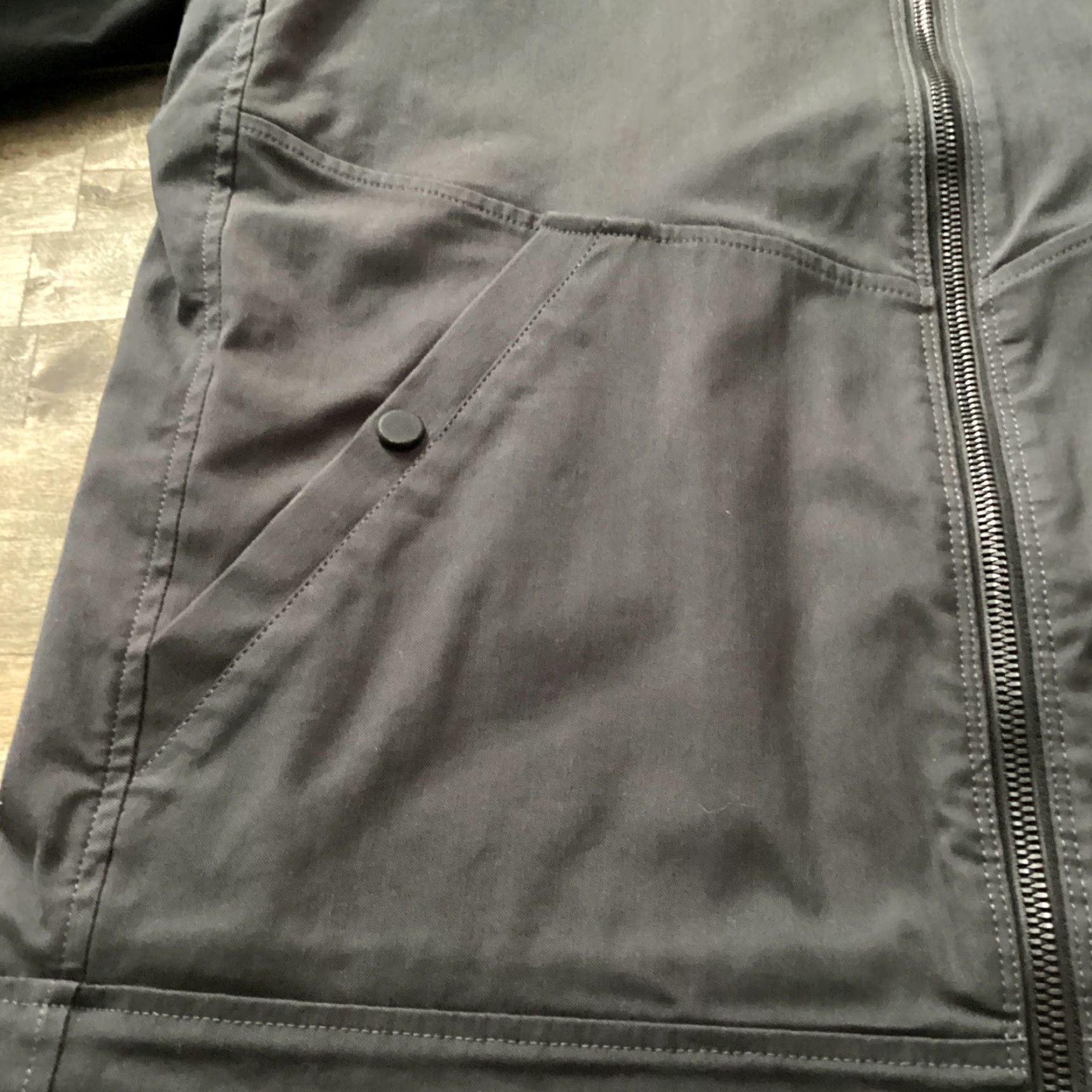 Mountain Hardwear VINTAGE Mountain Hardwear AP Canvas Jacket Men S Dark Gray Flannel Lined Outdoor 1732621 Size US S / EU 44-46 / 1 - 7 Thumbnail