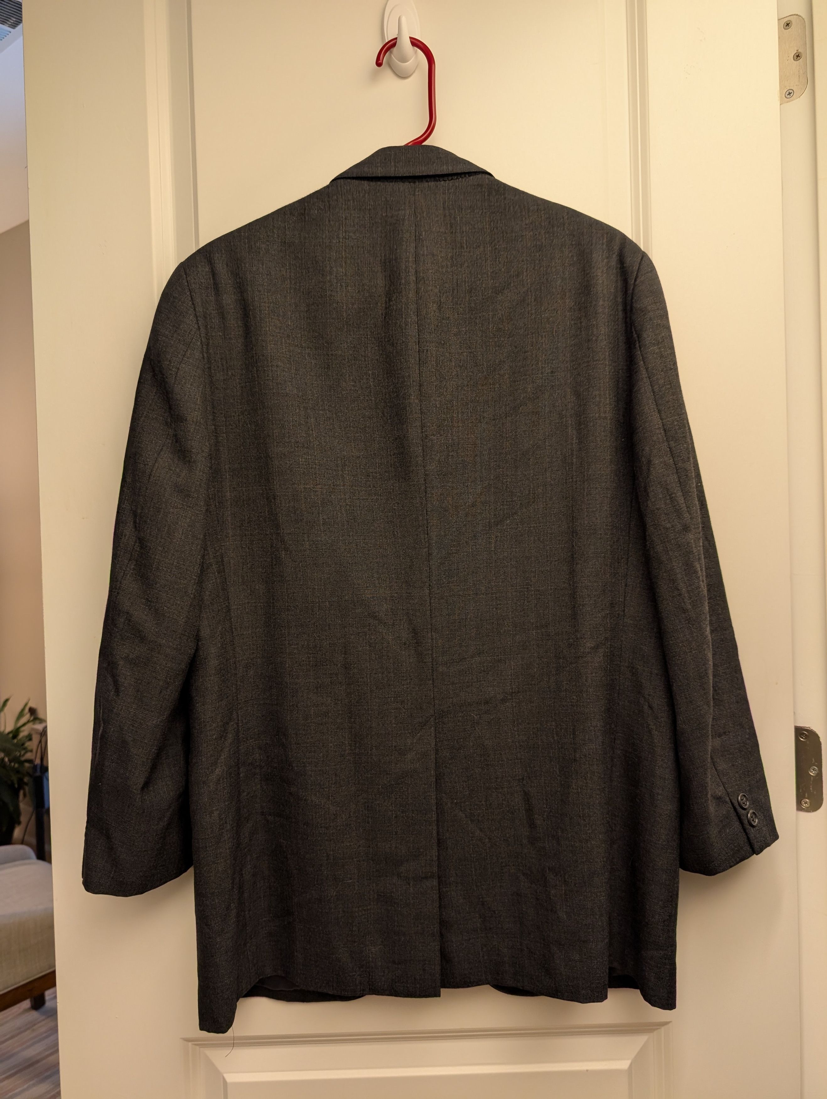 Brooks Brothers Gray Check Blazer Size 40R - 2 Thumbnail