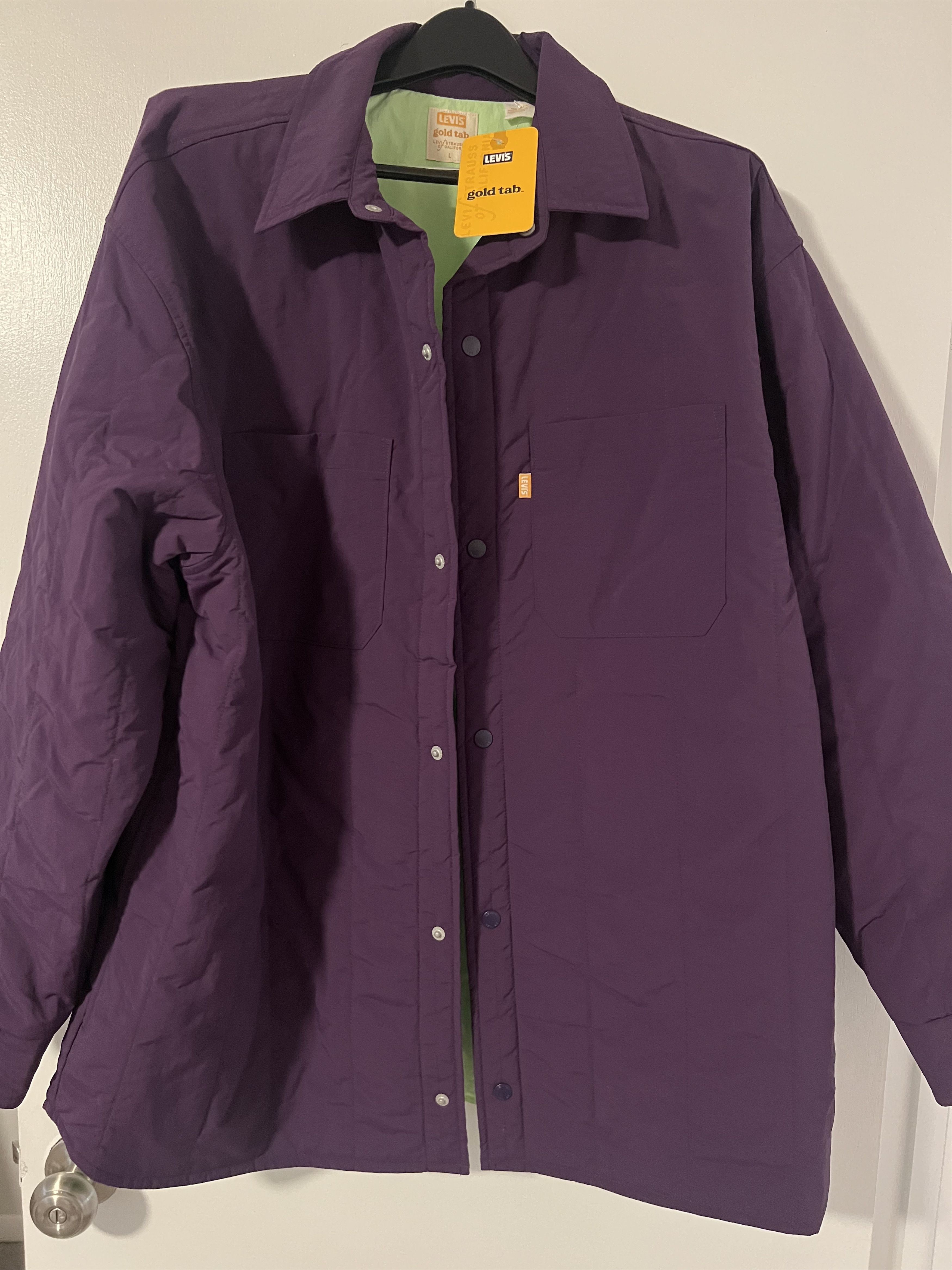 Levi's Levis Gold Tab Overshirt/Workshirt (jacket) Size US L / EU 52-54 / 3 - 1 Thumbnail