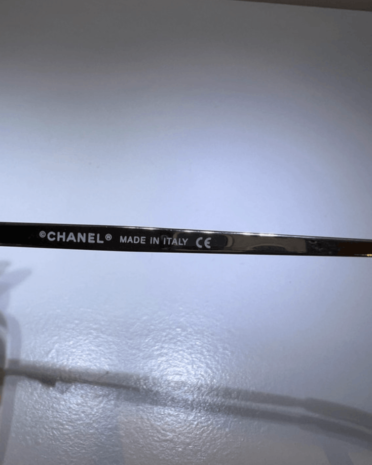 Chanel × Vintage CHANEL Sunglasses 4031 Rimless Rhinestone 4017 Shields RI832 Size ONE SIZE - 7 Thumbnail