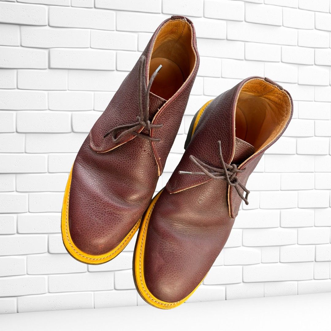 Mark McNairy Mark Mcnairy New Amsterdam Pebble Brown Chukka Boots Size US 9.5 / EU 42-43 - 9 Thumbnail