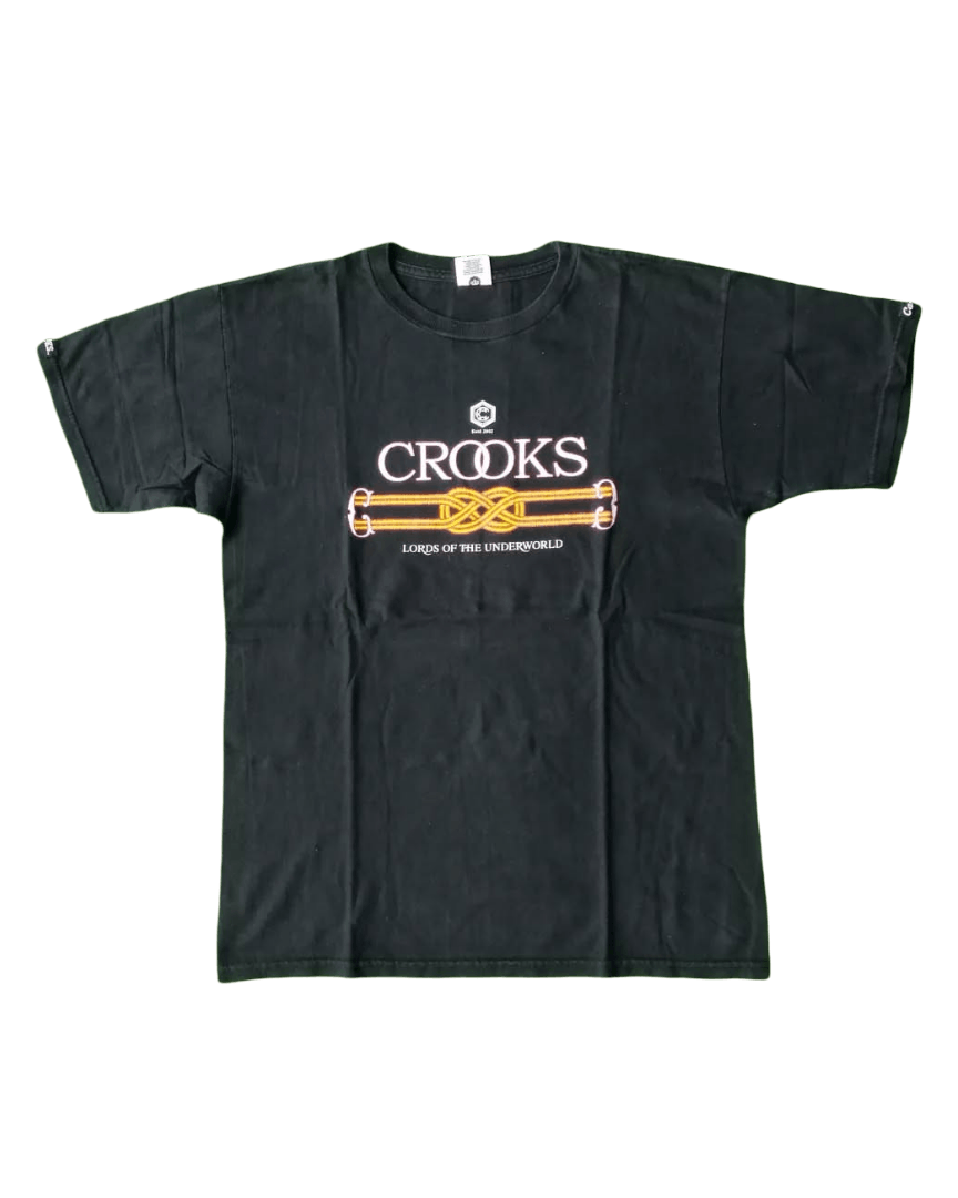 Crooks & Castles × Japanese Brand Crooks & Castles Underworld Letter Graphic Tees Size US M / EU 48-50 / 2 - 1 Thumbnail