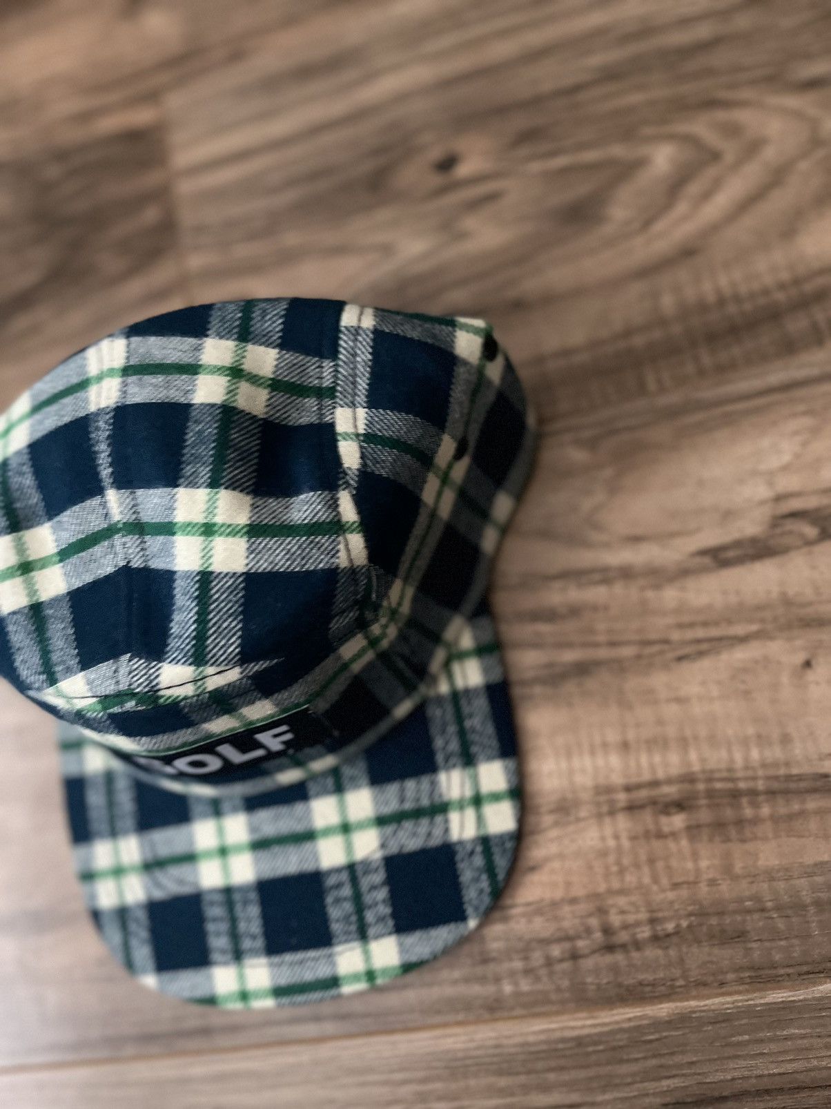 Golf Wang Golf Wang Plaid Flannel Camp Hat Size ONE SIZE - 2 Thumbnail