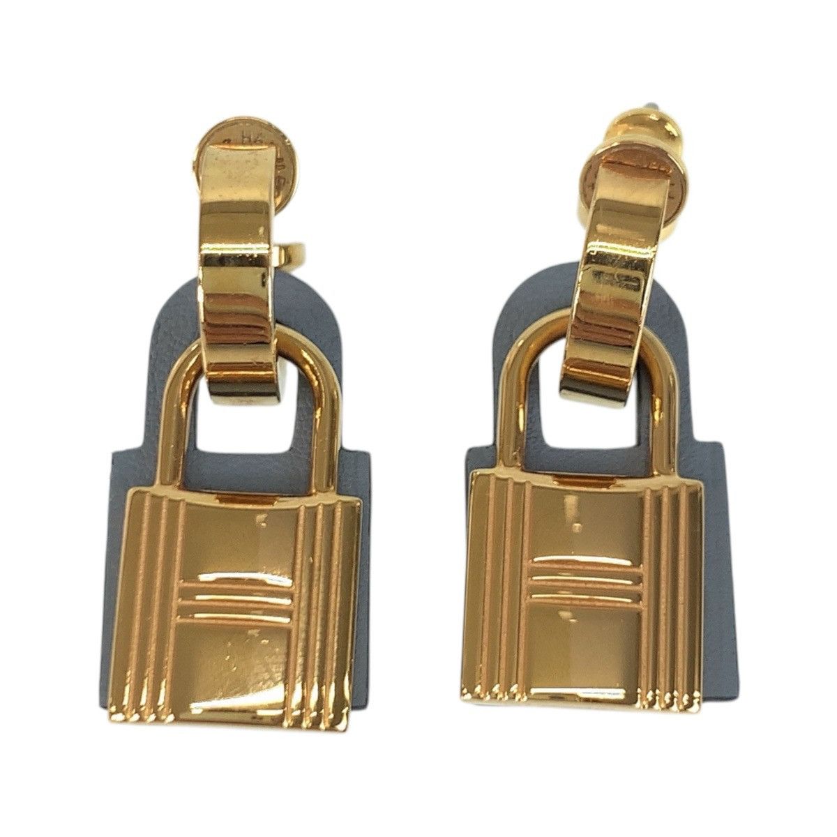 Hermes Hermes Hermes O Kelly Earrings Metal Earrings Z DUTY FREE for USA Size ONE SIZE - 1 Thumbnail