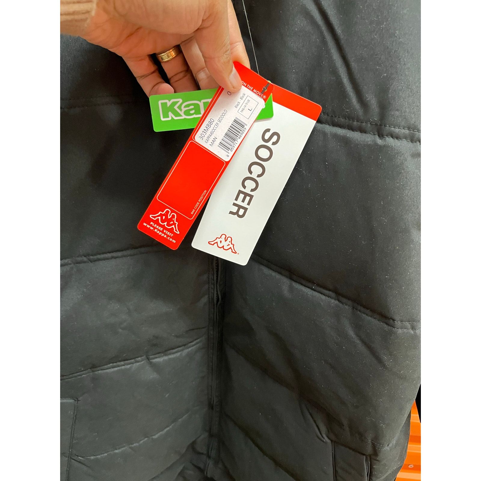 Kappa Kappa - Seddolo Long Insulated Jacket /L/ Black/ NWT Size US L / EU 52-54 / 3 - 6 Thumbnail