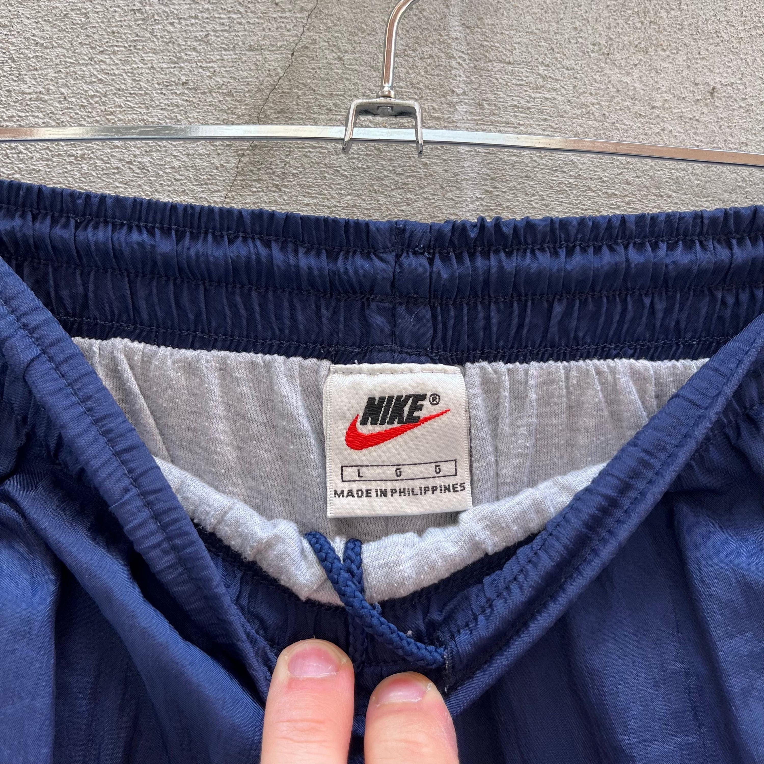 Nike × Vintage 90's Vintage Nike Nylon Track Pants Size US 29 - 5 Thumbnail