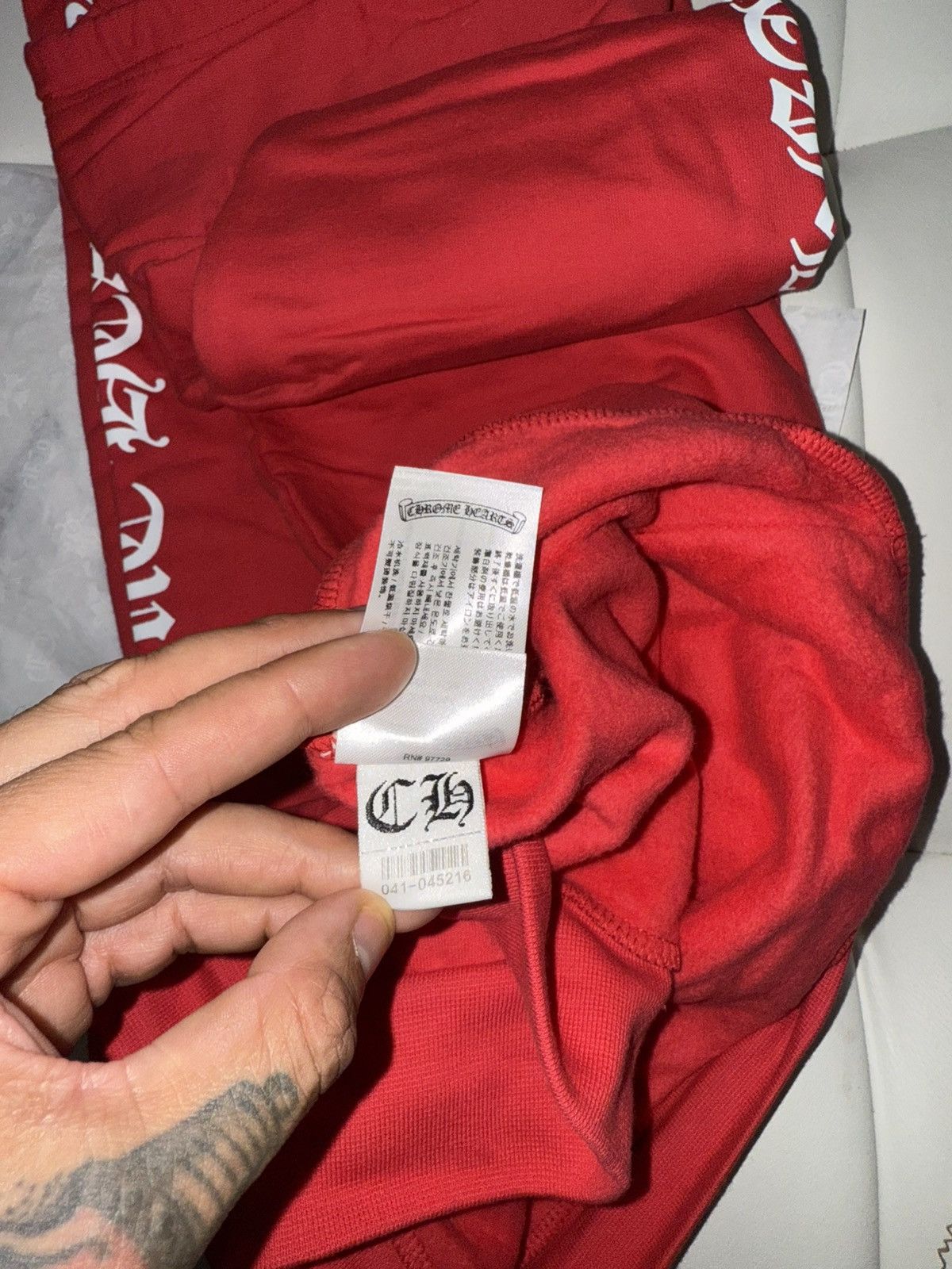 Chrome Hearts Chrome hearts logo hoodie Size US XL / EU 56 / 4 - 8 Thumbnail