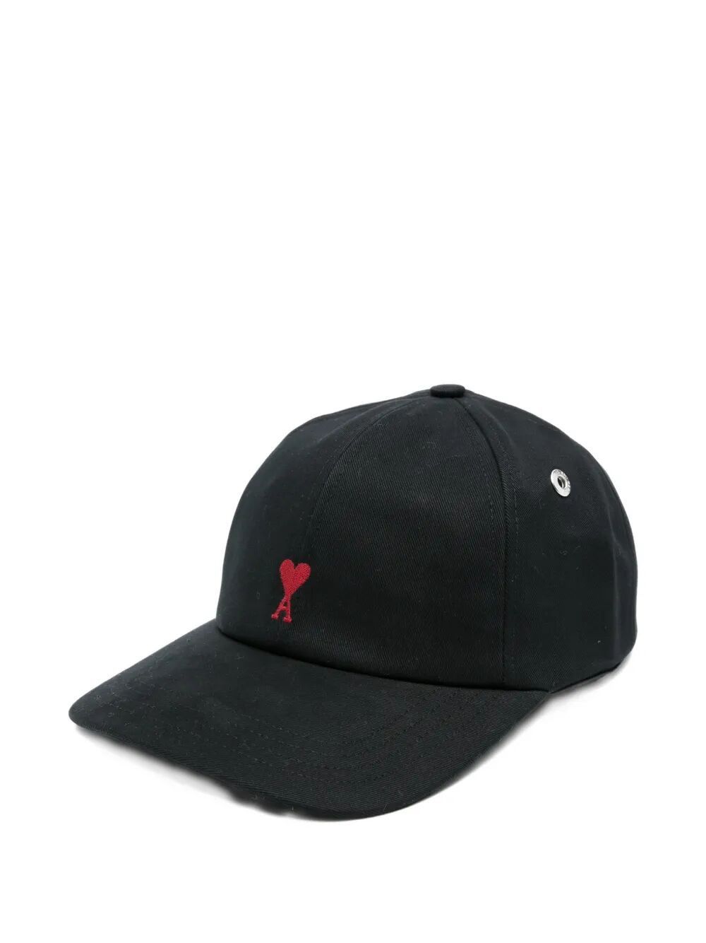 AMI RED "AMI DE COEUR" EMBROIDERY CAP Size ONE SIZE - 1 Thumbnail