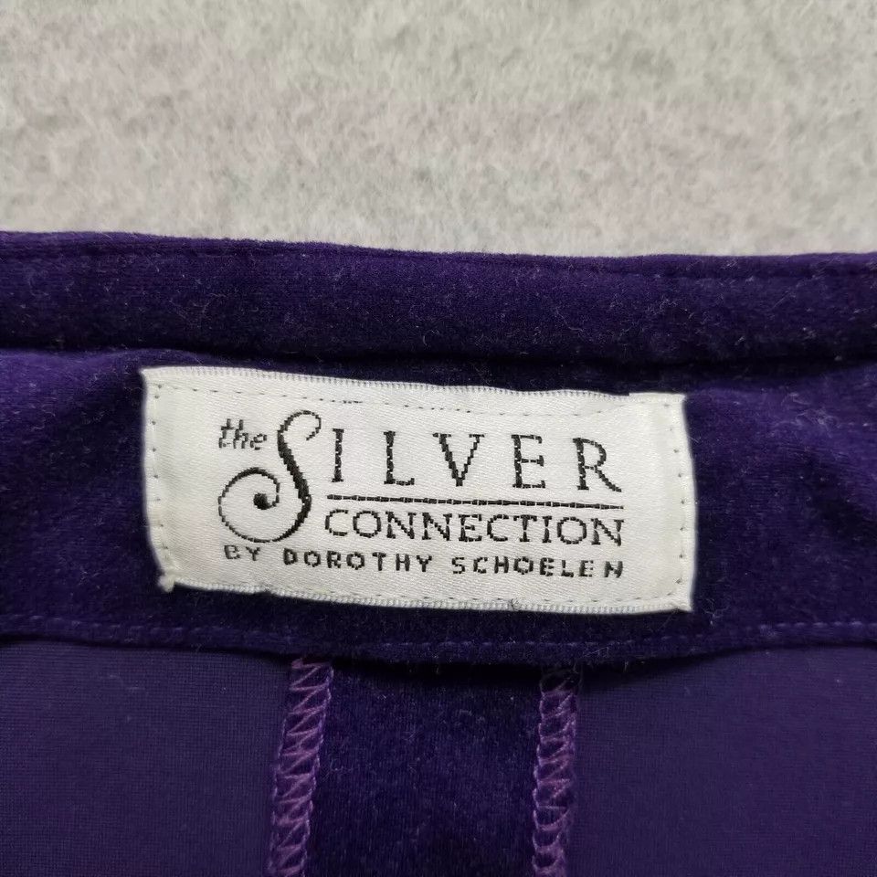 Other The Silver Connection Dorothy Schoelen Skirt Velvet 29x35 Size 29" - 7 Thumbnail