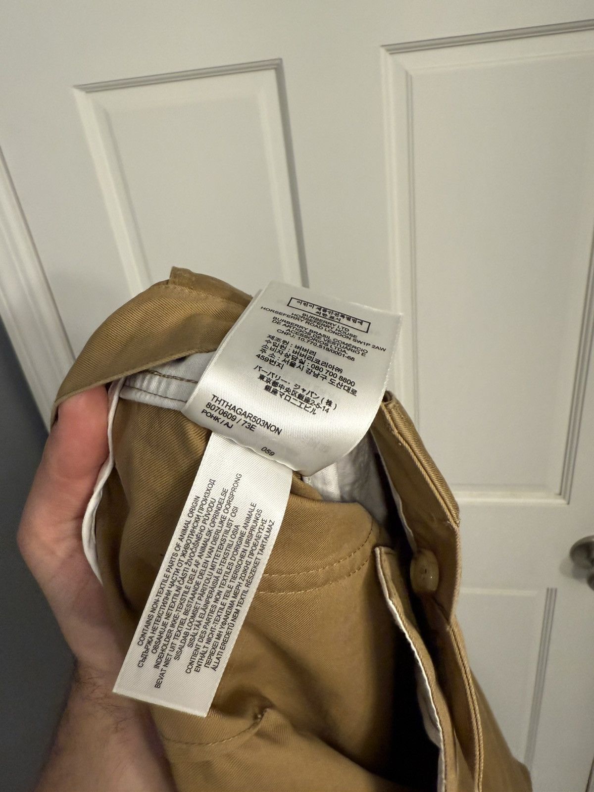 Burberry Burberry carpenter men’s tan pants size 34 Size US 34 / EU 50 - 8 Thumbnail