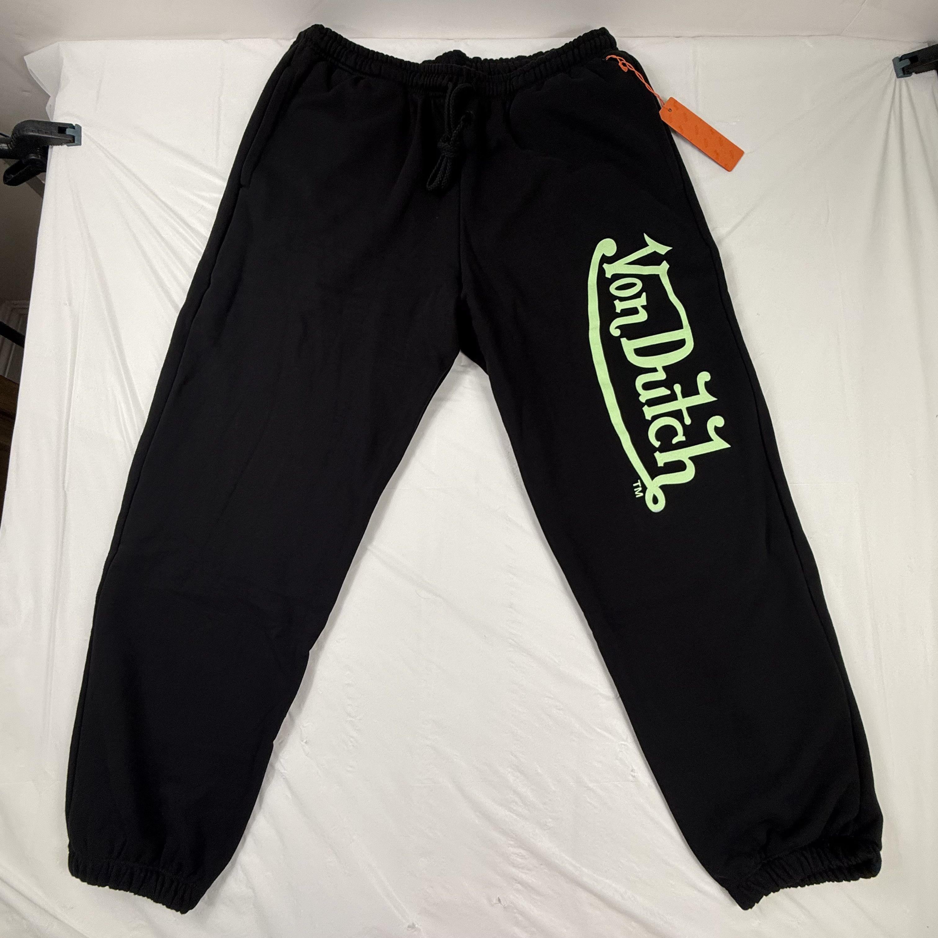 Von Dutch Von Dutch Originals Black Sweatpants Joggers Mens XXL Size US 36 / EU 52 - 1 Thumbnail